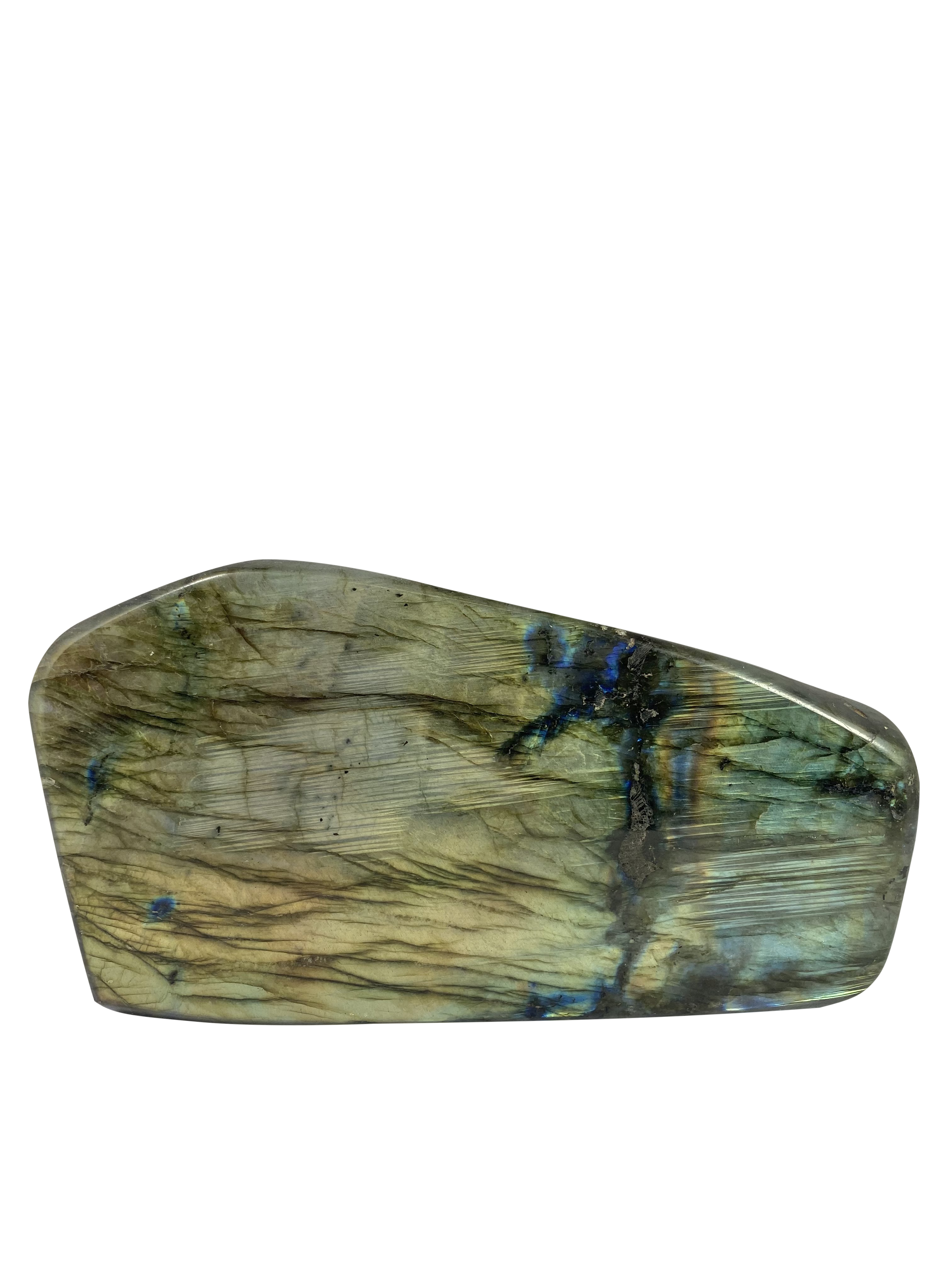 Polished Large Labradorite Free form Slab - A