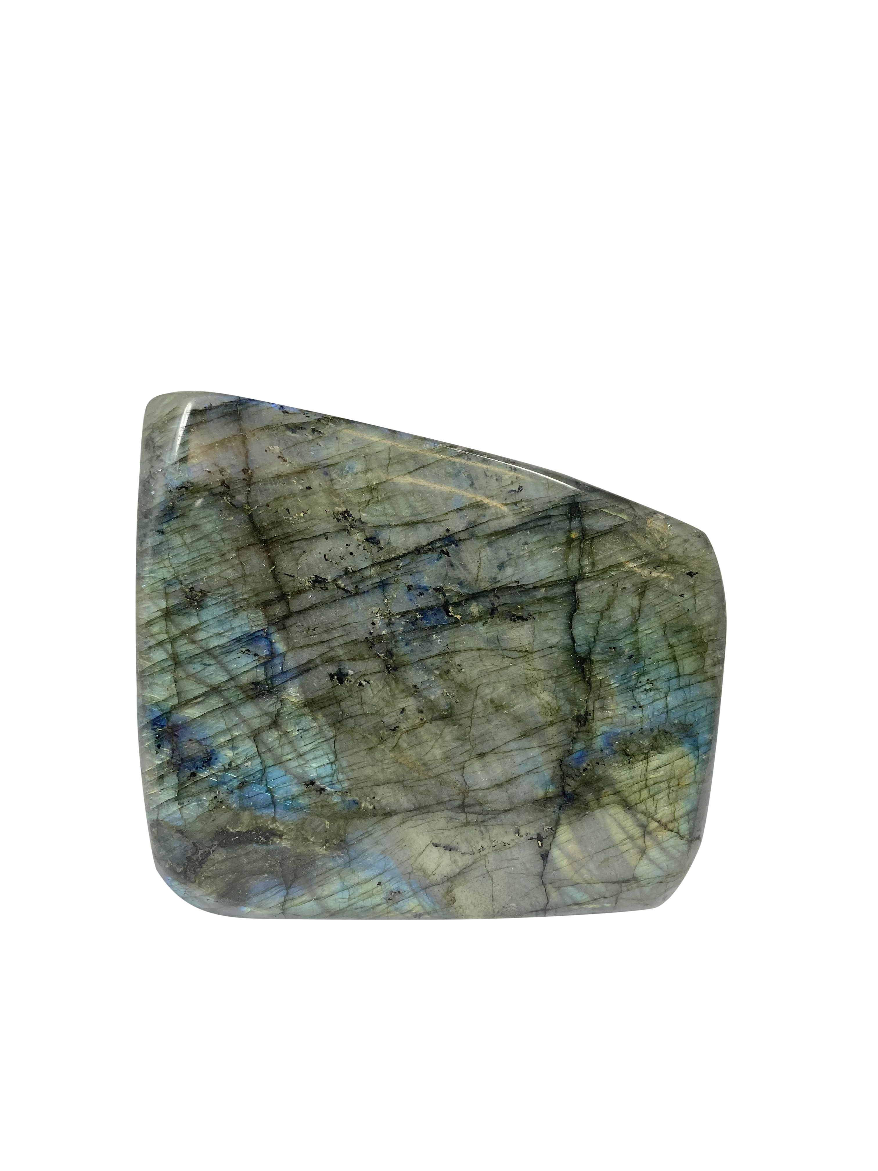 Polished Large Labradorite Free form Slab - F