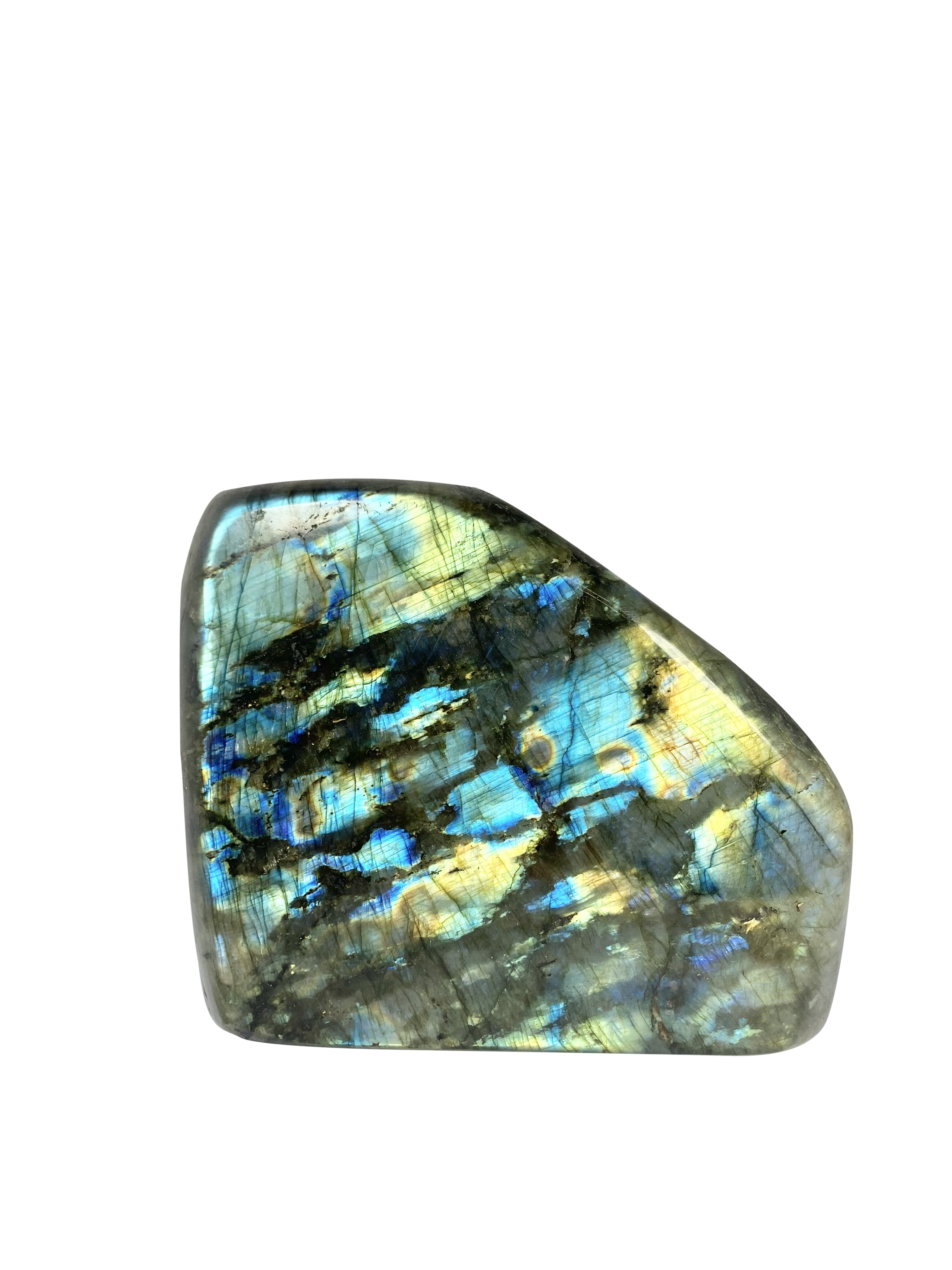 Polished Large Labradorite Free form Slab - D
