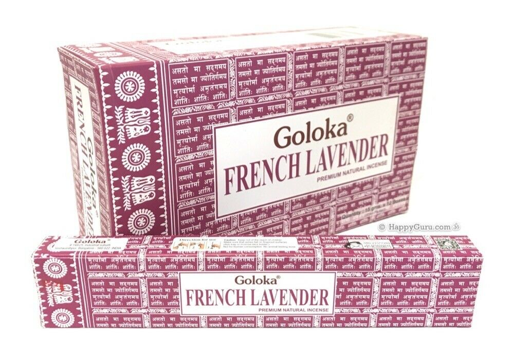 Goloka French Lavender 144 Incense Sticks