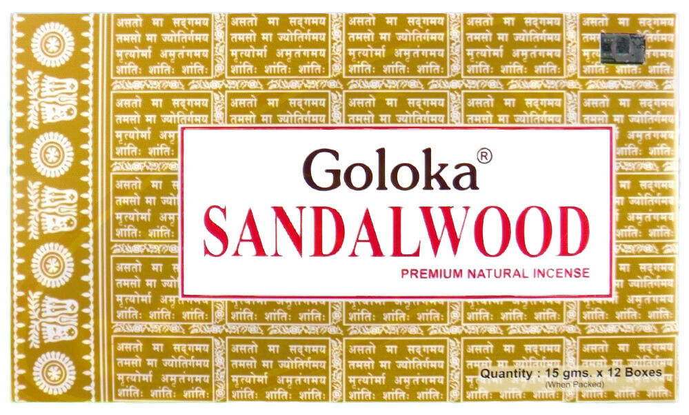 Goloka Sandalwood 144 Incense Stick