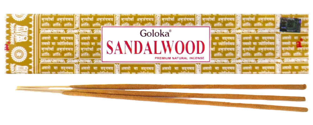 Goloka Sandalwood 144 Incense Stick