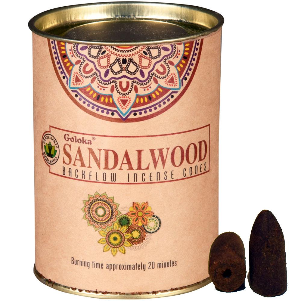 Mix 120 Backflow Incense Cones Goloka