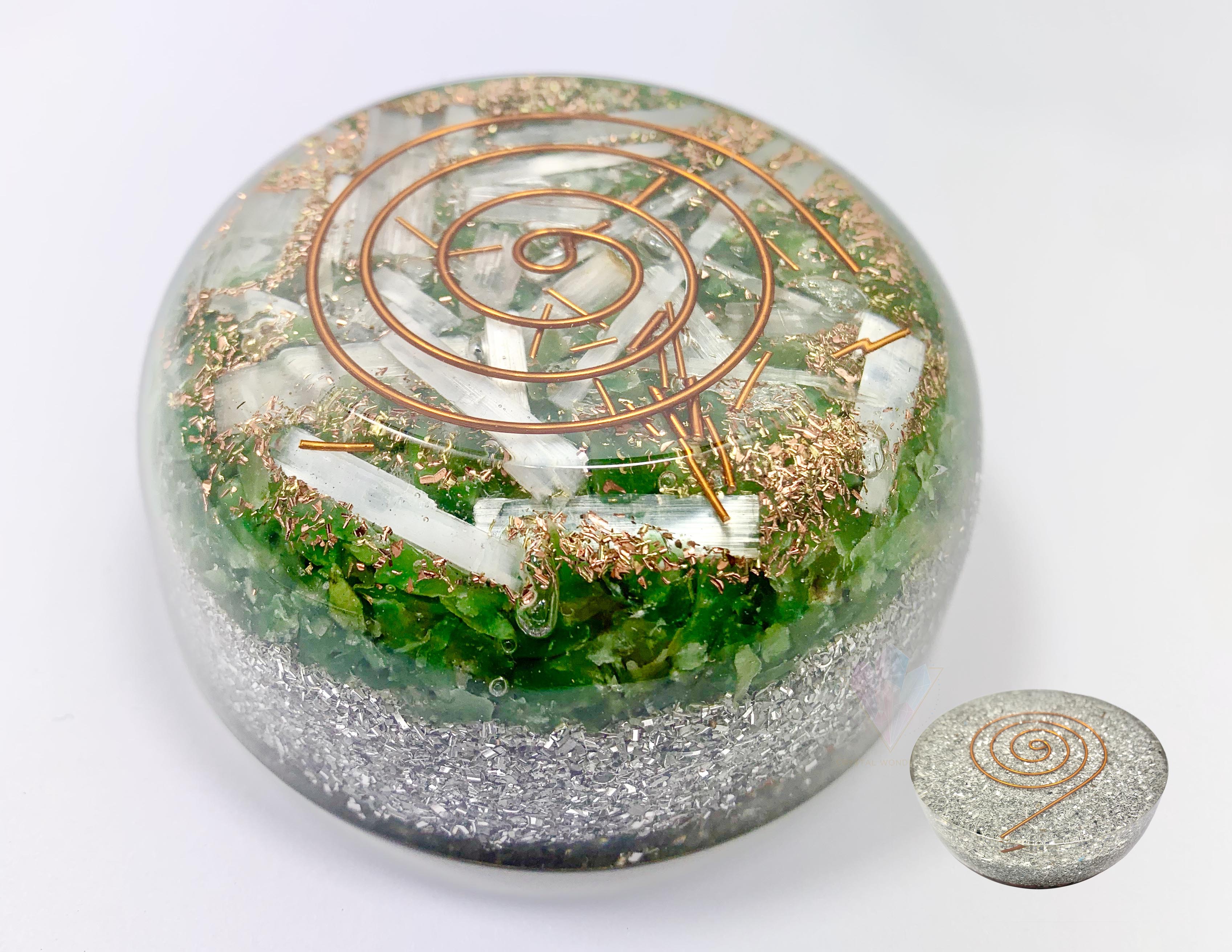 Green Aventurine Orgonite Tower Buster NEW