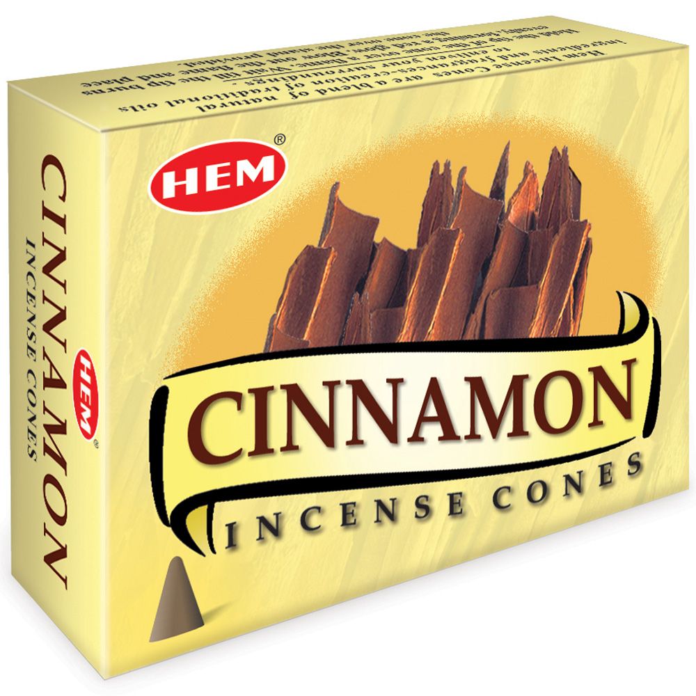 120x Hem Cinnamon Incense Cones