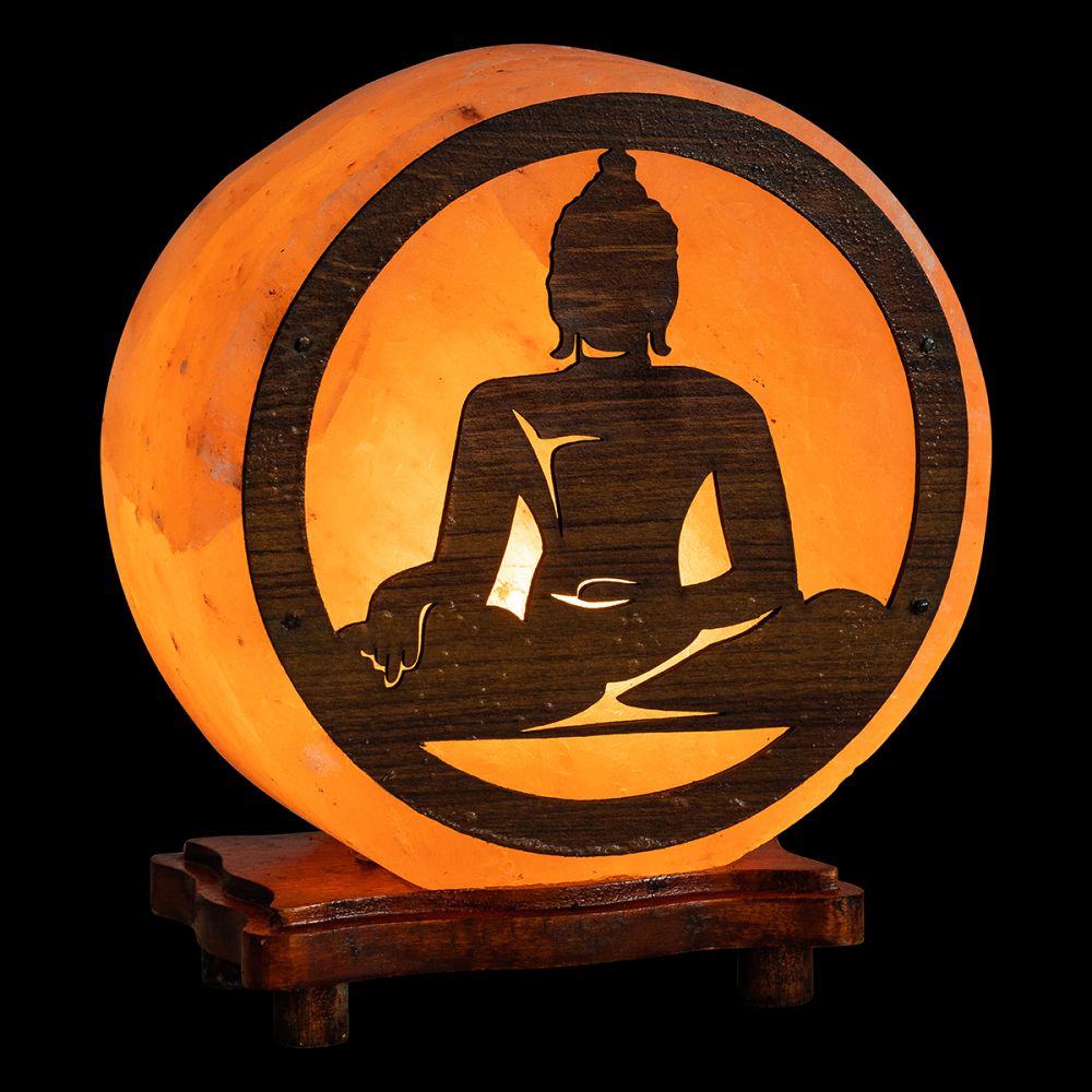 Light & Glow BUDDHA Himalayan Salt Lamp