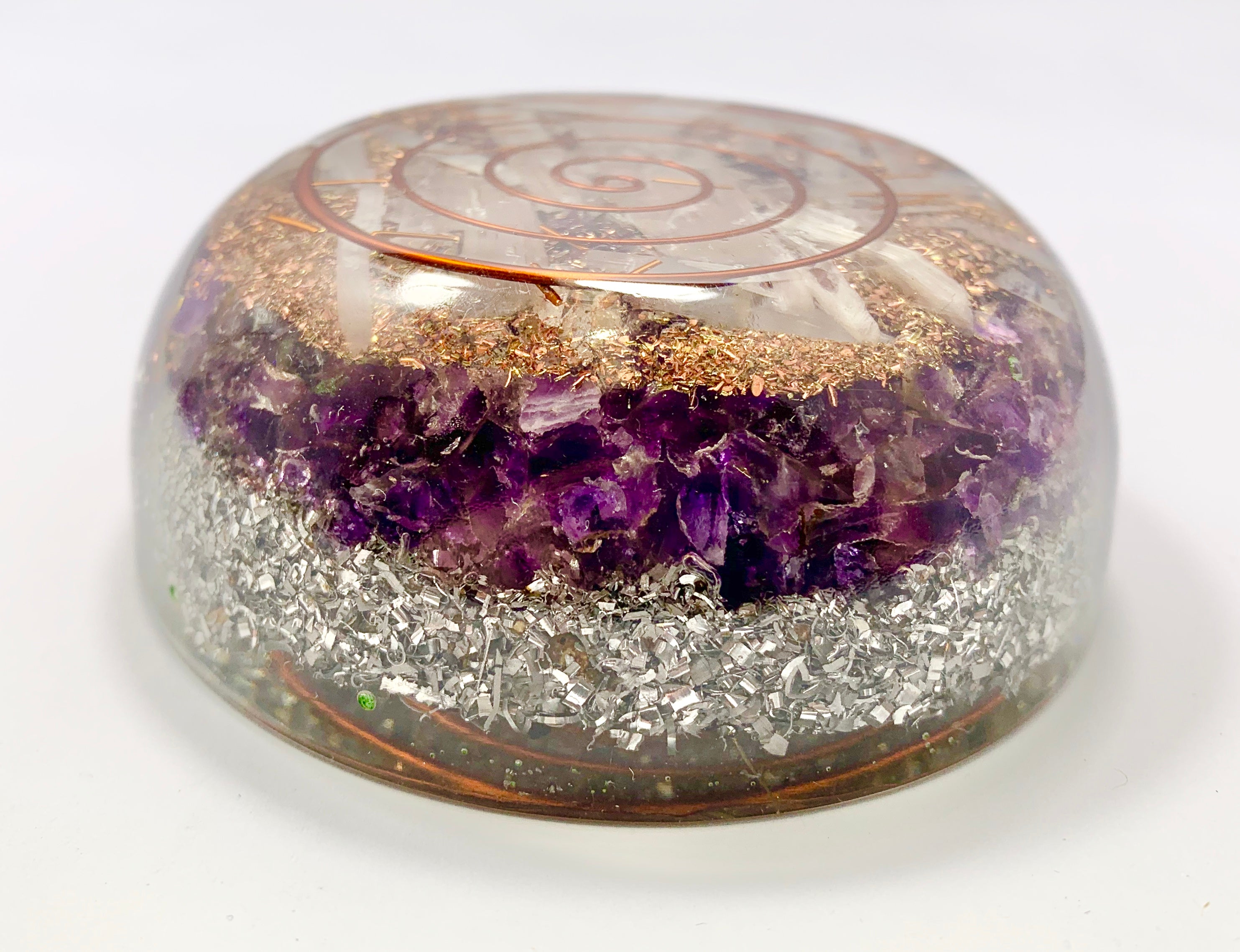 Amethyst Orgonite Tower Buster NEW