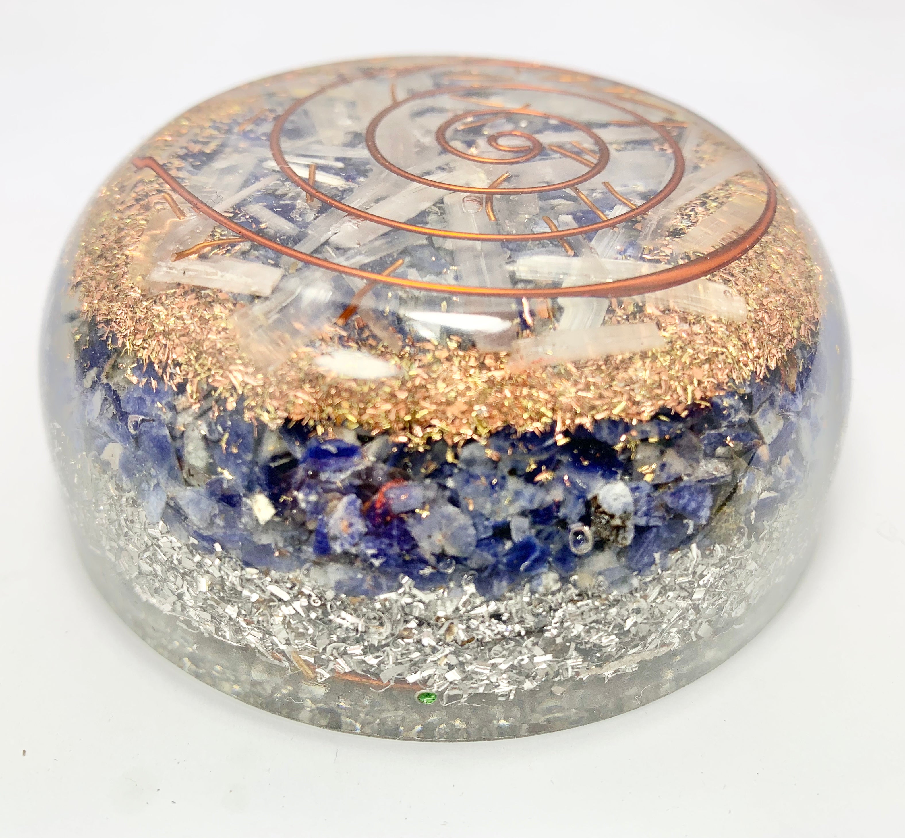 New Sodalite Orgonite Tower Buster Dome
