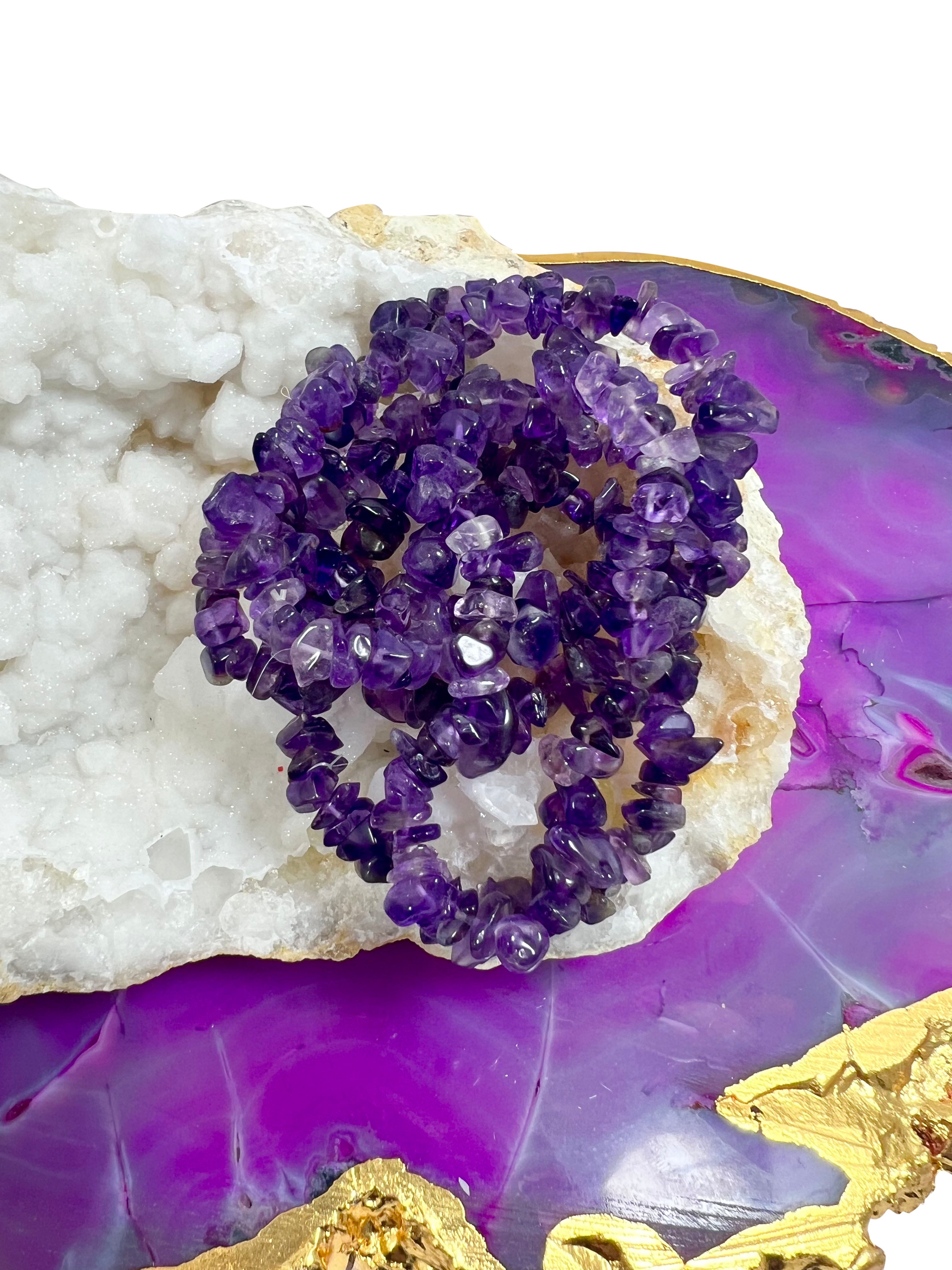 Crystal Chip Bracelets
