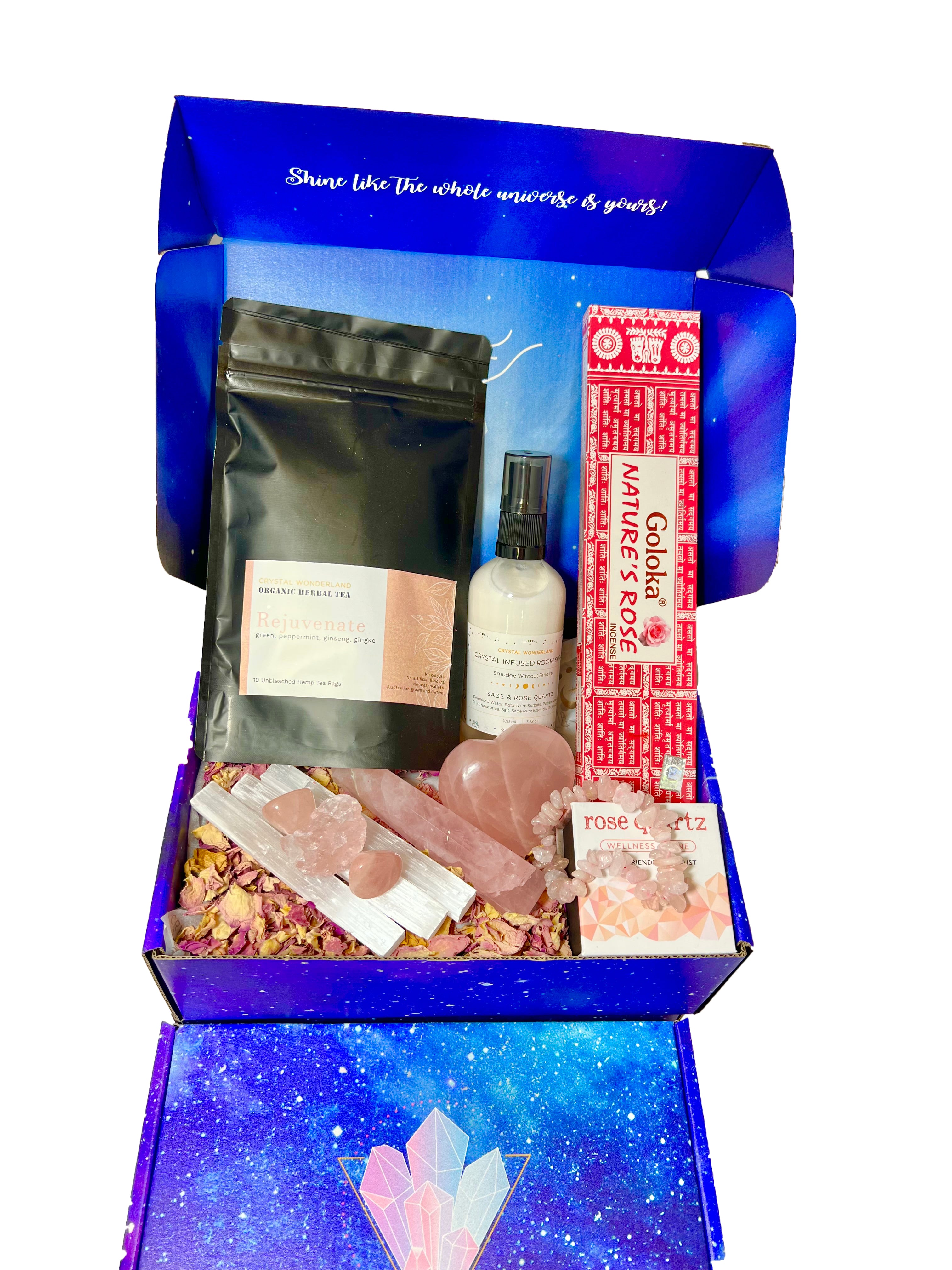 Love & Calmness Rose Quartz Gift Hamper