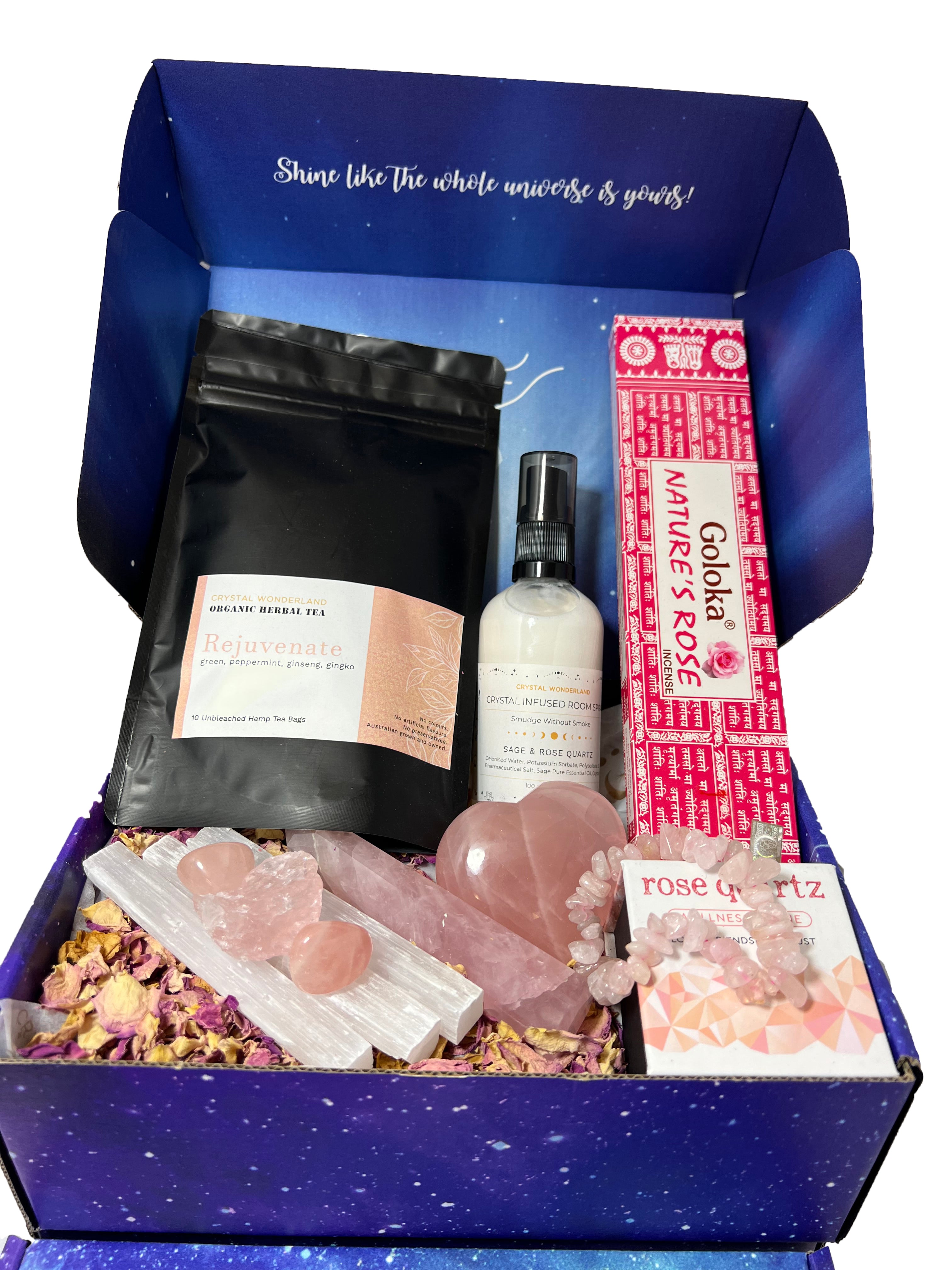 Love & Calmness Rose Quartz Gift Hamper