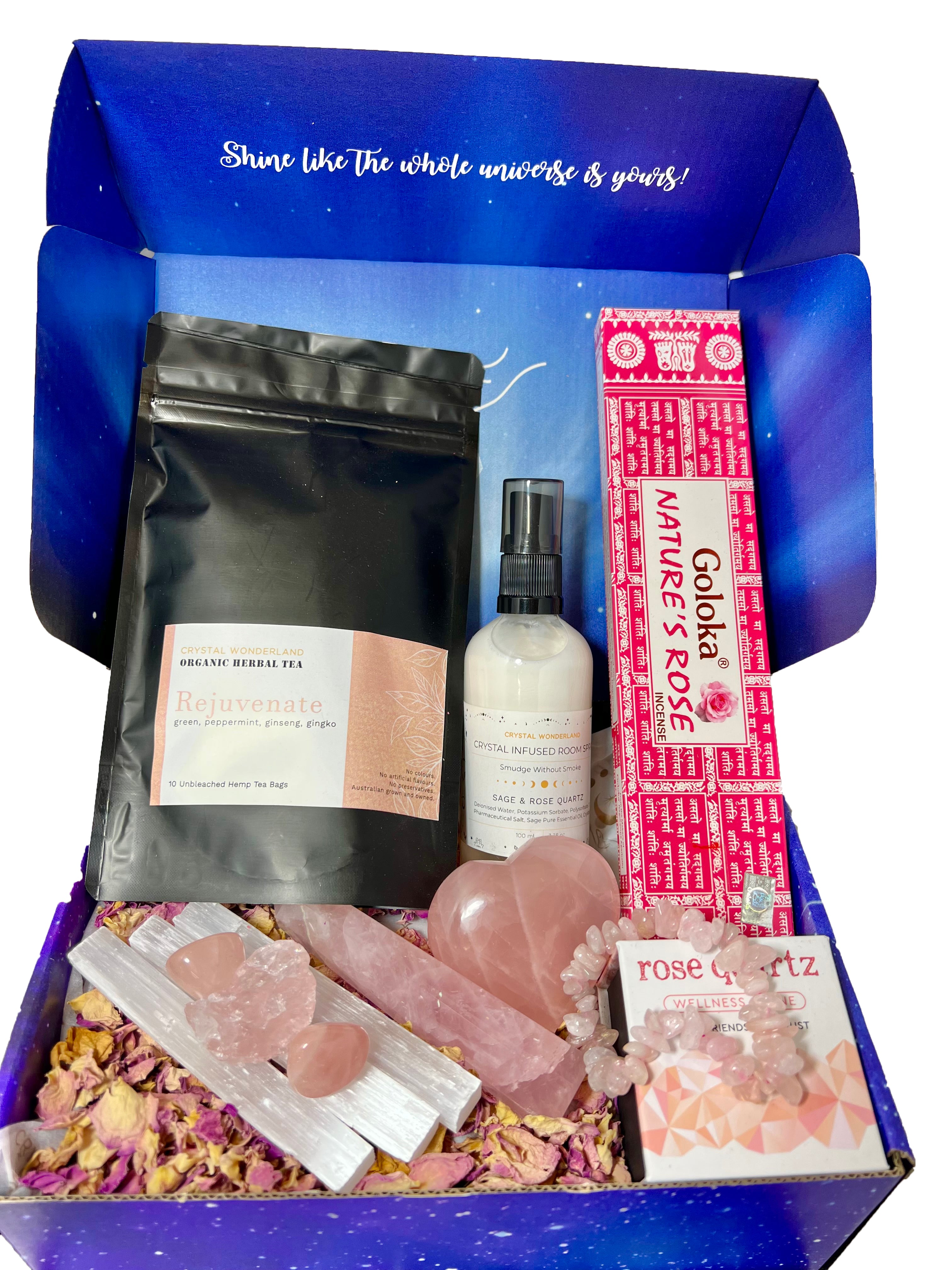 Love & Calmness Rose Quartz Gift Hamper