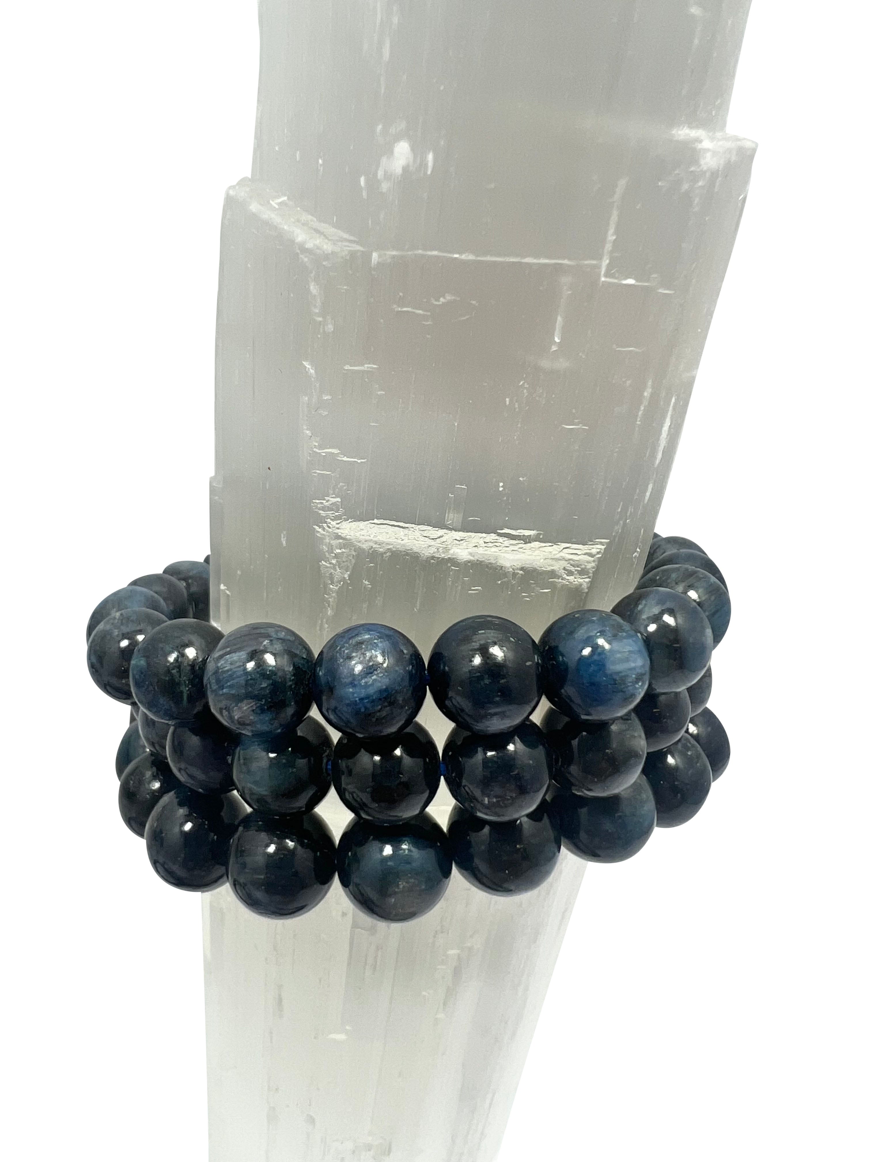 Kyanite Crystal Beads Bracelets - 8mm Beads