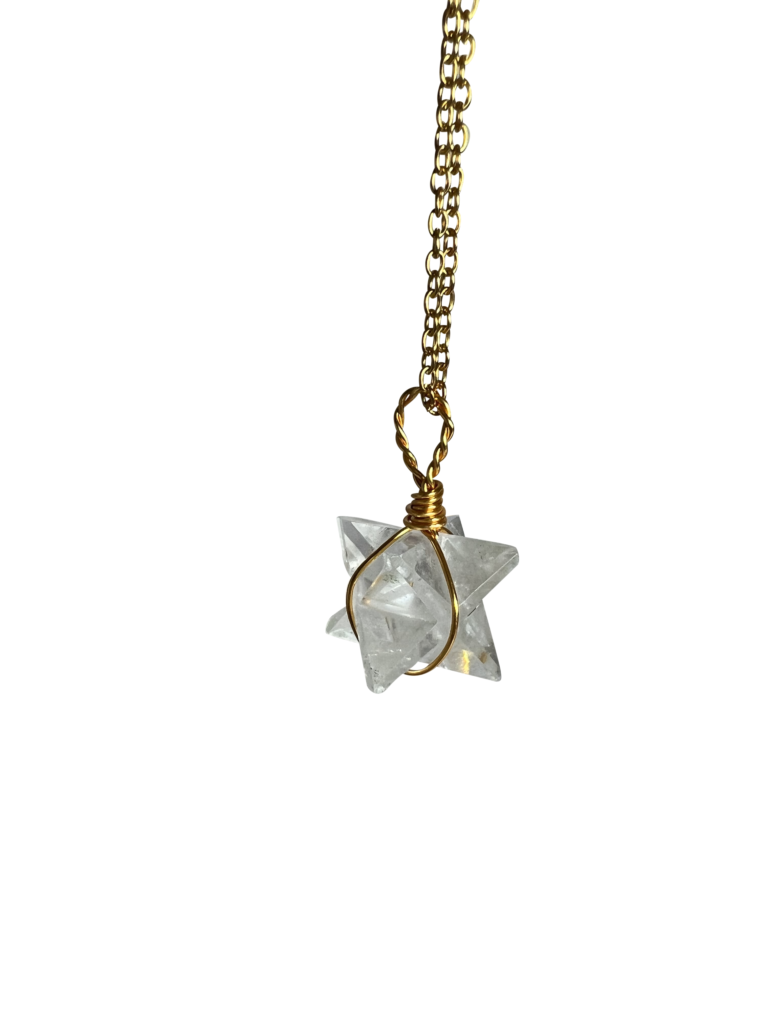 Merkaba cheap crystal necklace