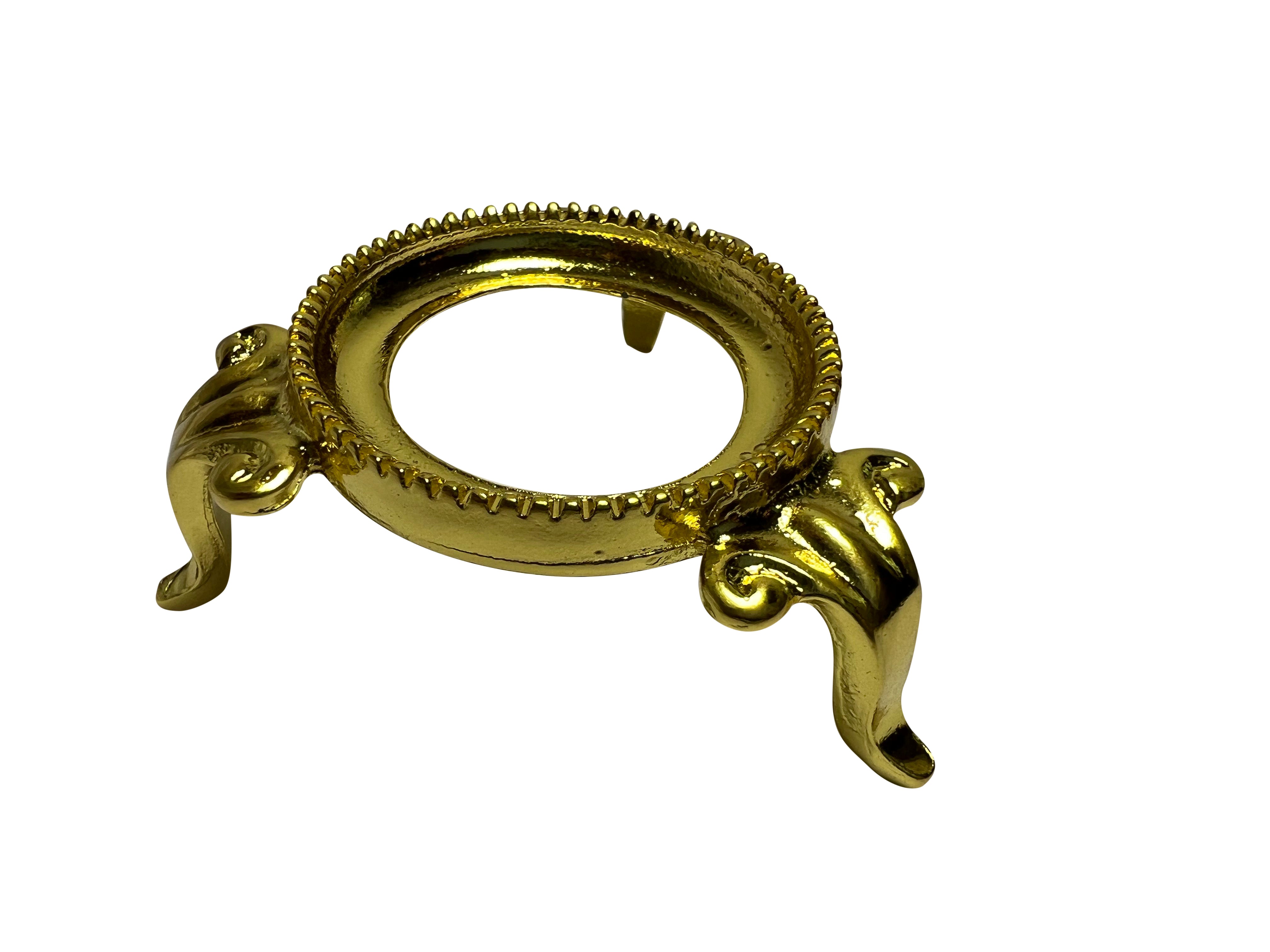 Golden Finish Sphere Stand Holder 2.9 cm