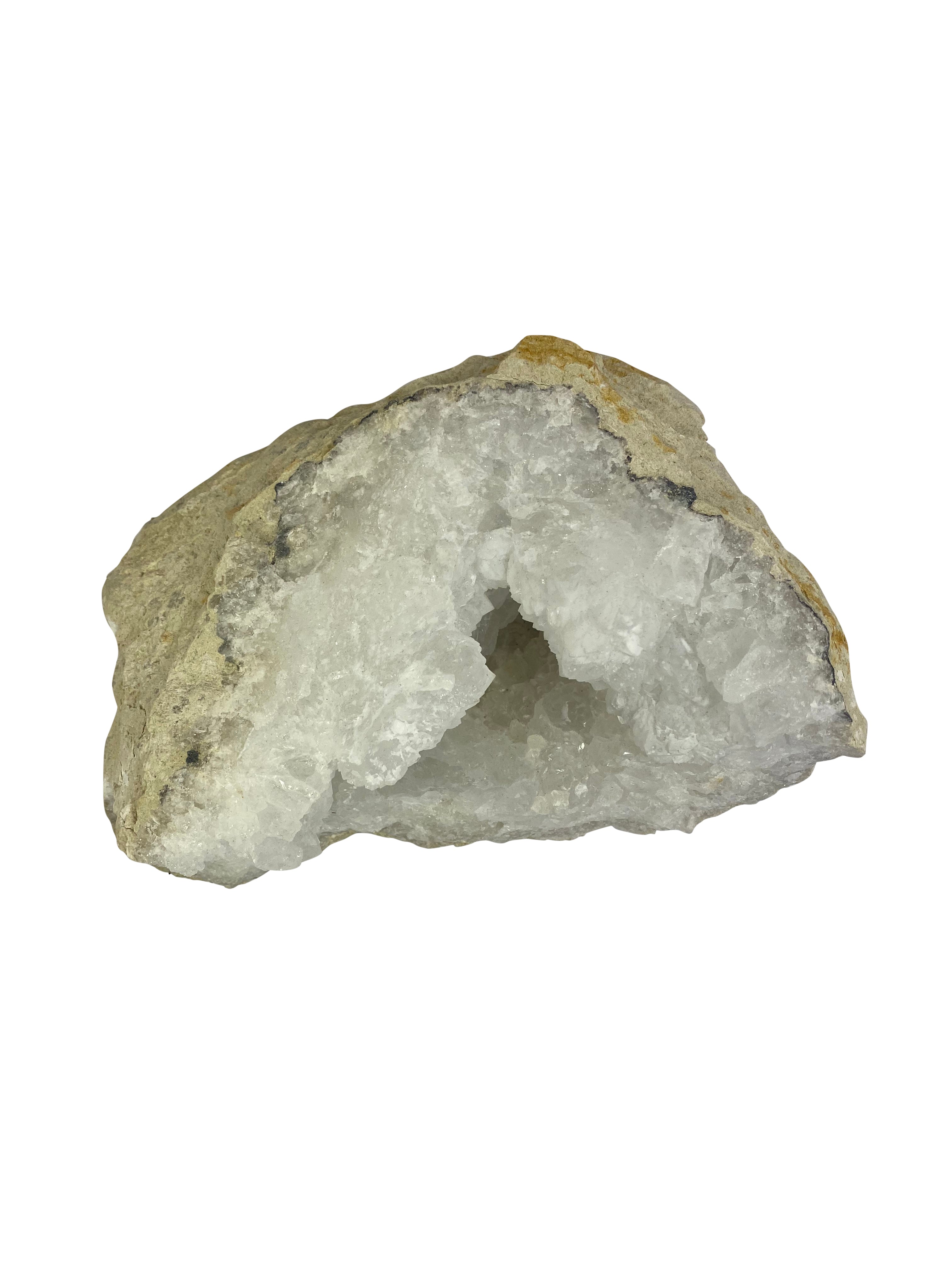 Clear Quartz Crystal Geode Cave A 4.2KG