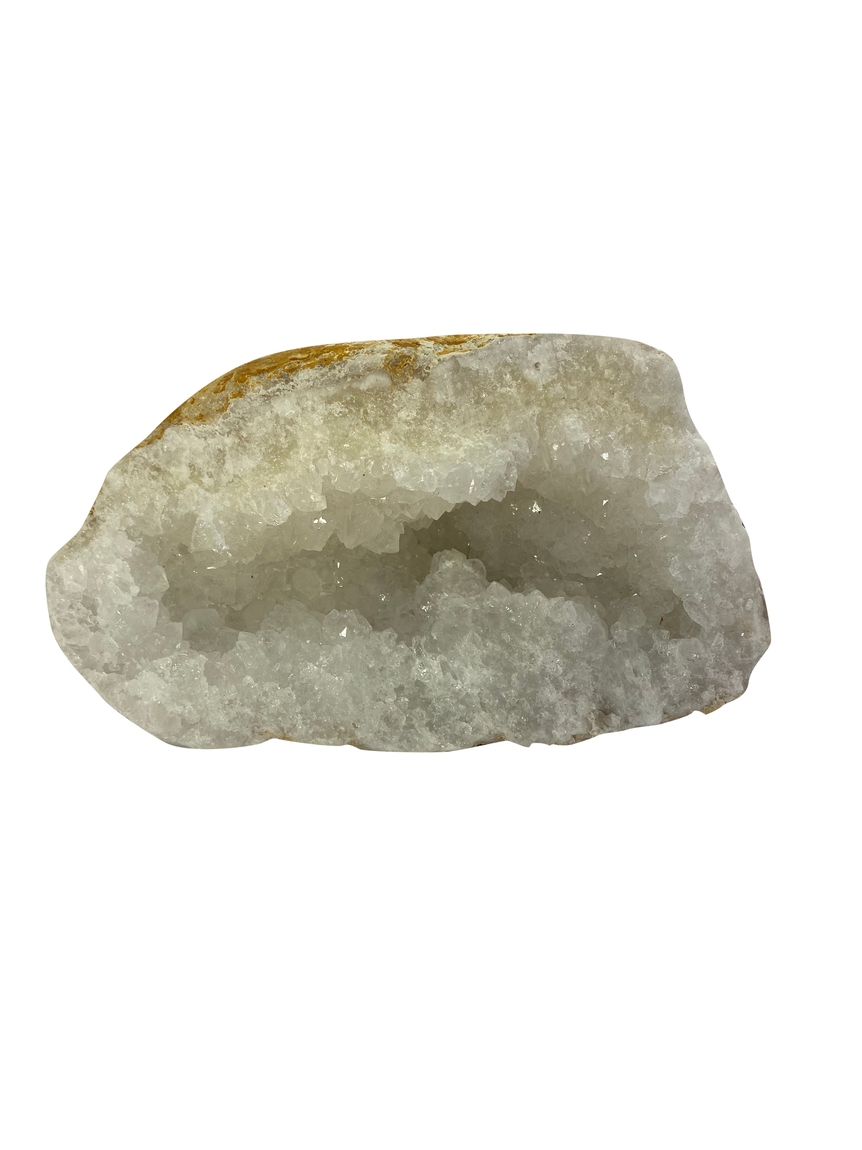 Clear Quartz Crystal Geode Cave B 2.8KG