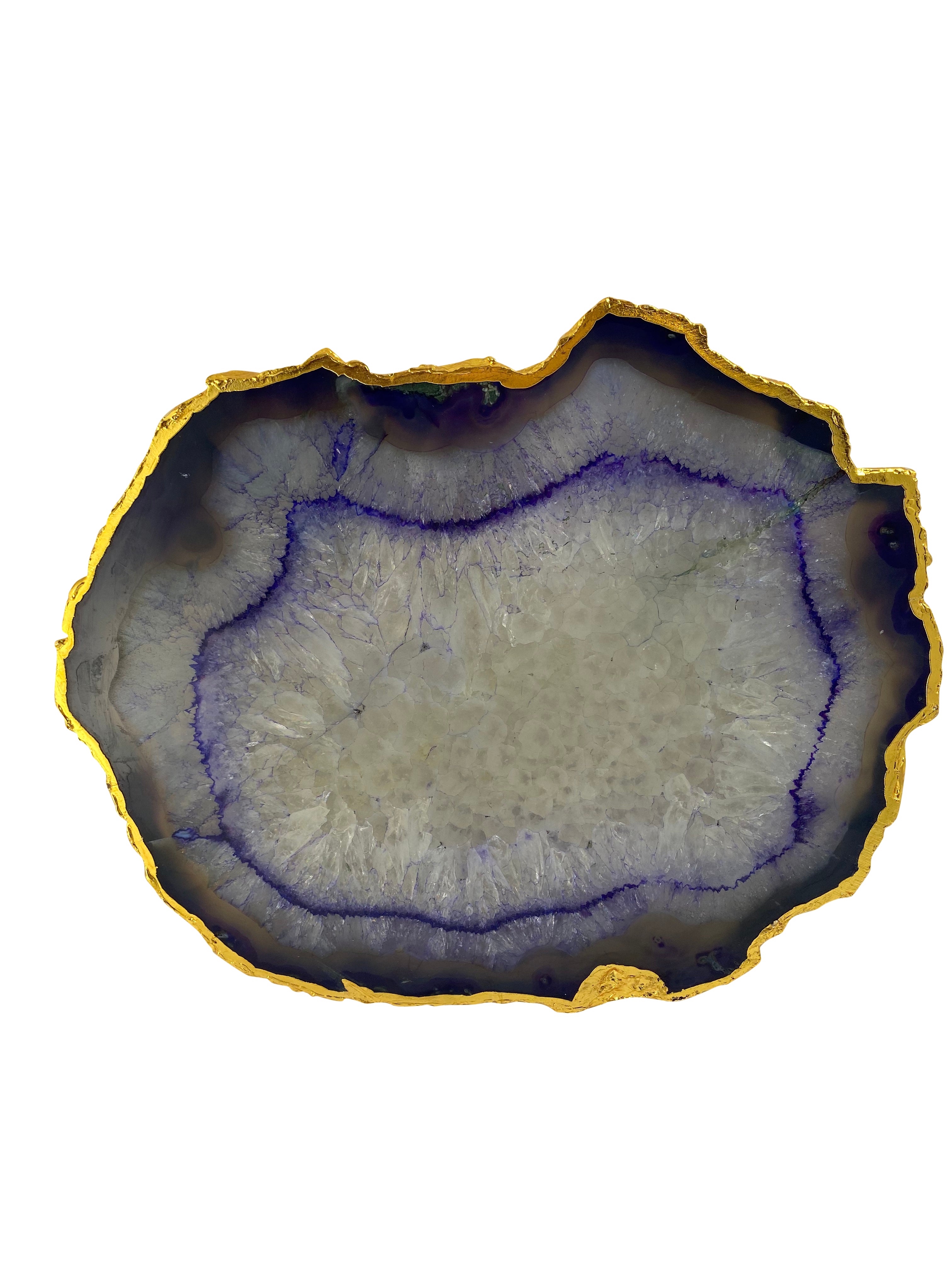 Purple Agate Crystal Plater A - 2KG