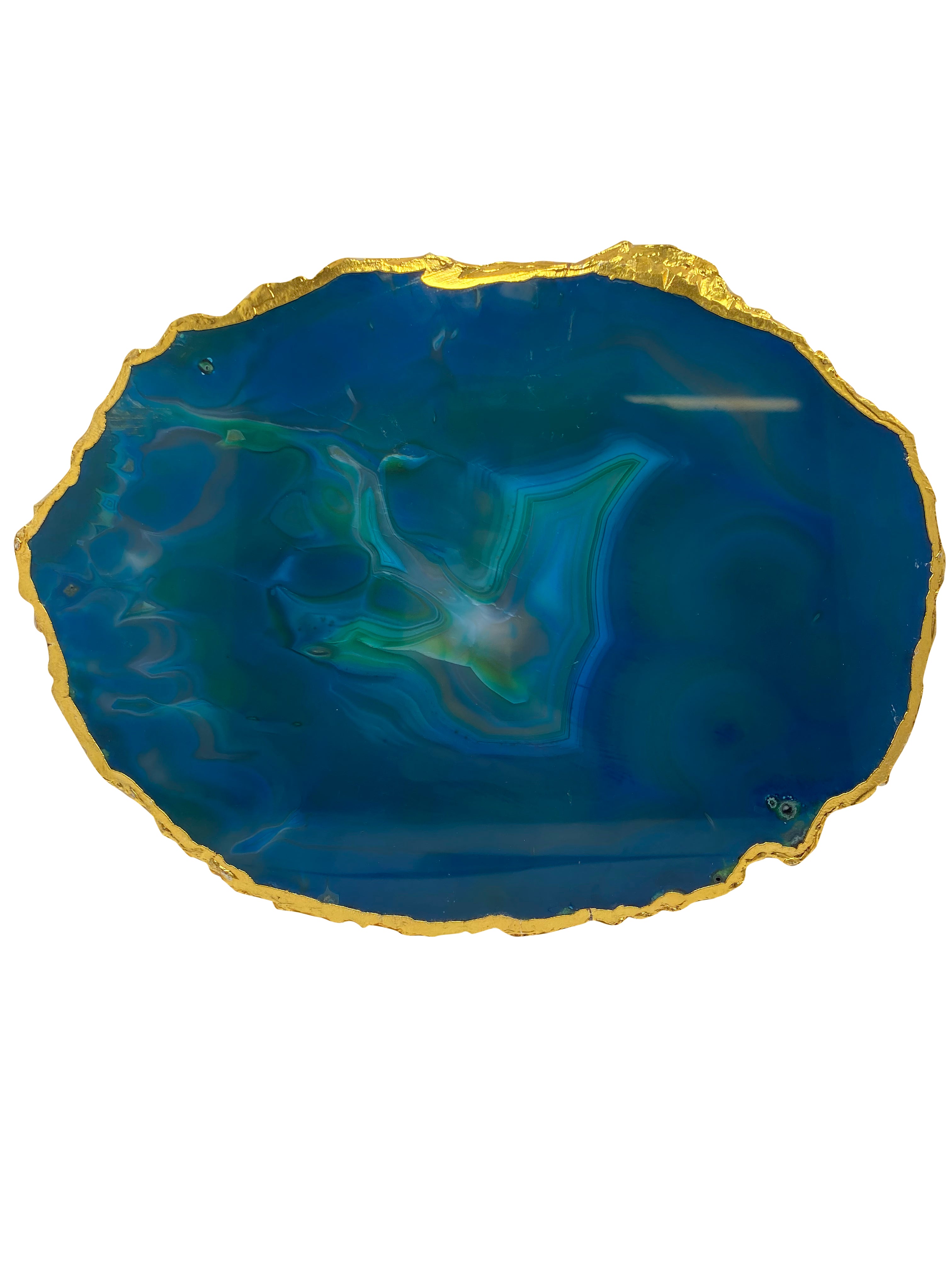 Blue Agate Crystal Plater G - 3KG