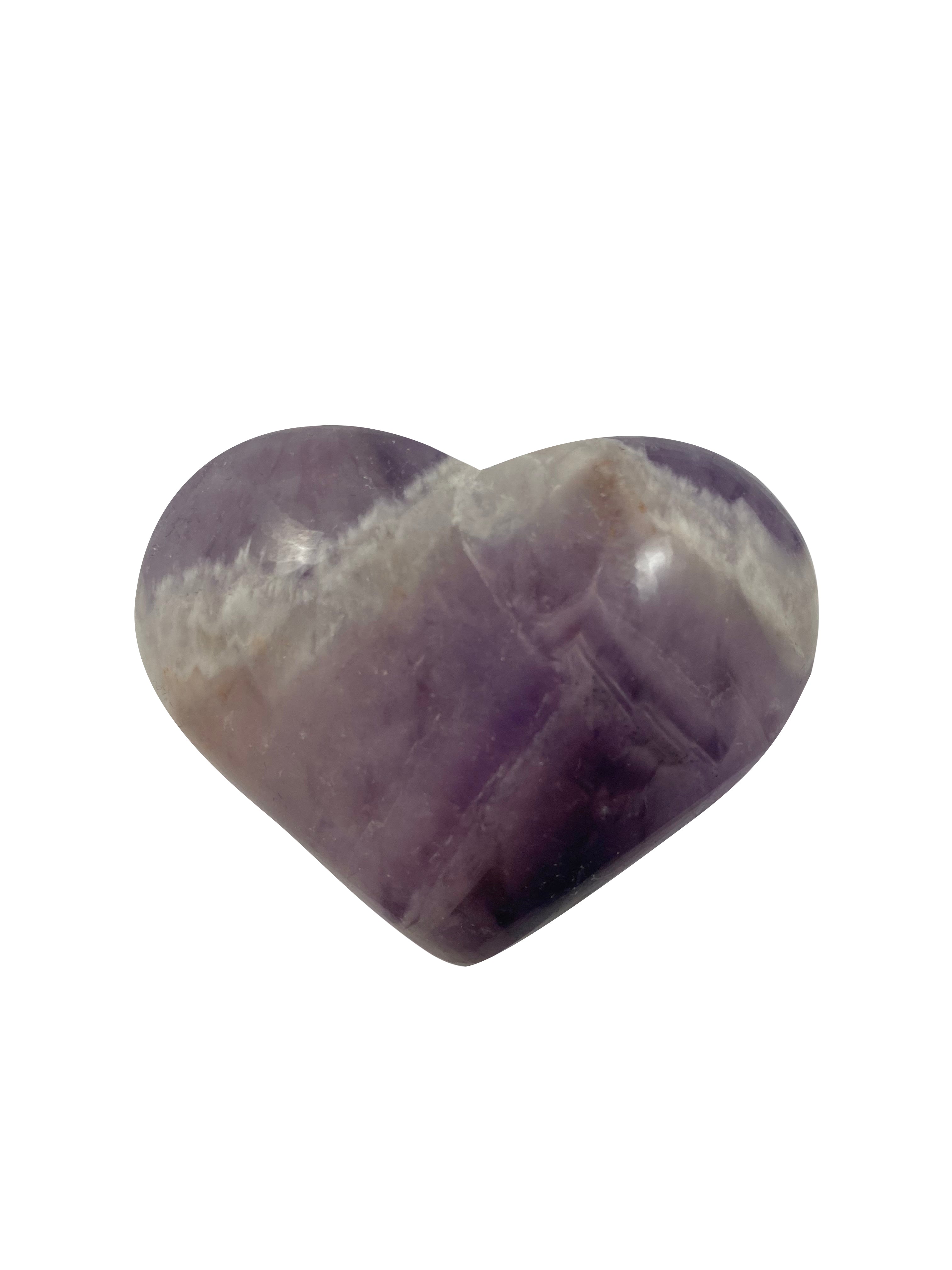 Amethyst Puffy Heart Relaxation & Balance Gemstone