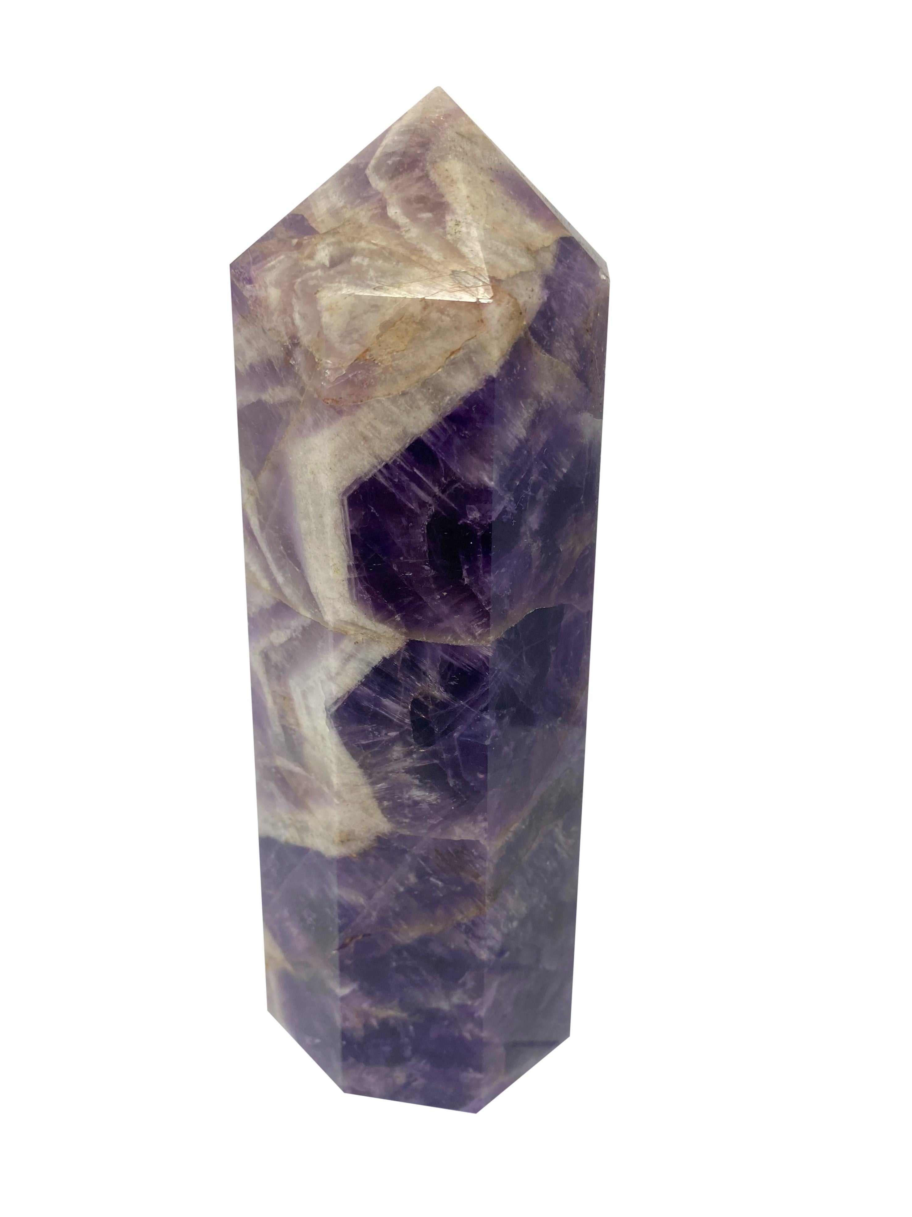 Amethyst Large Tower Obelisk - B