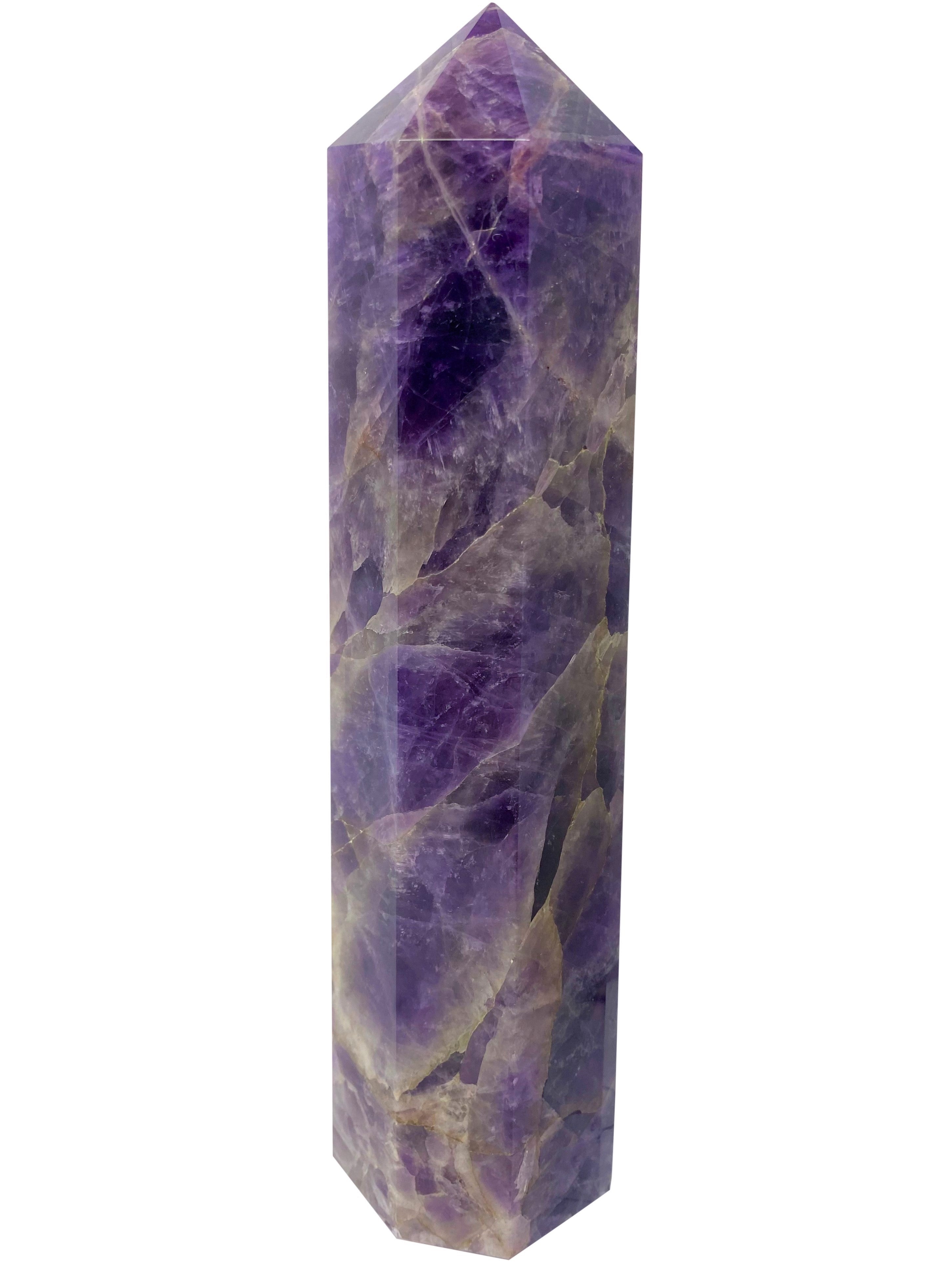 Amethyst Large Tower Obelisk - D