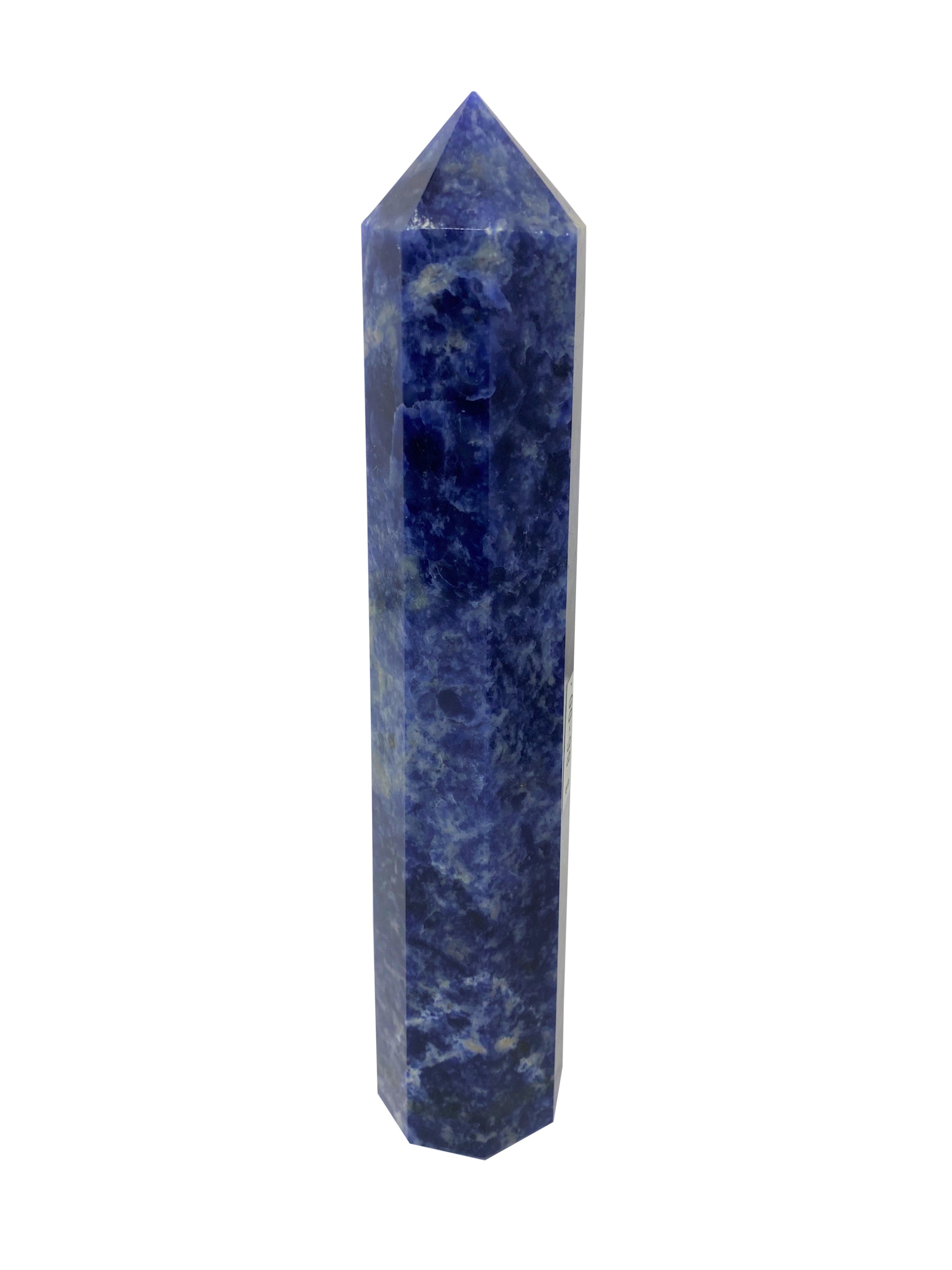Sodalite Large Tower Obelisk- L