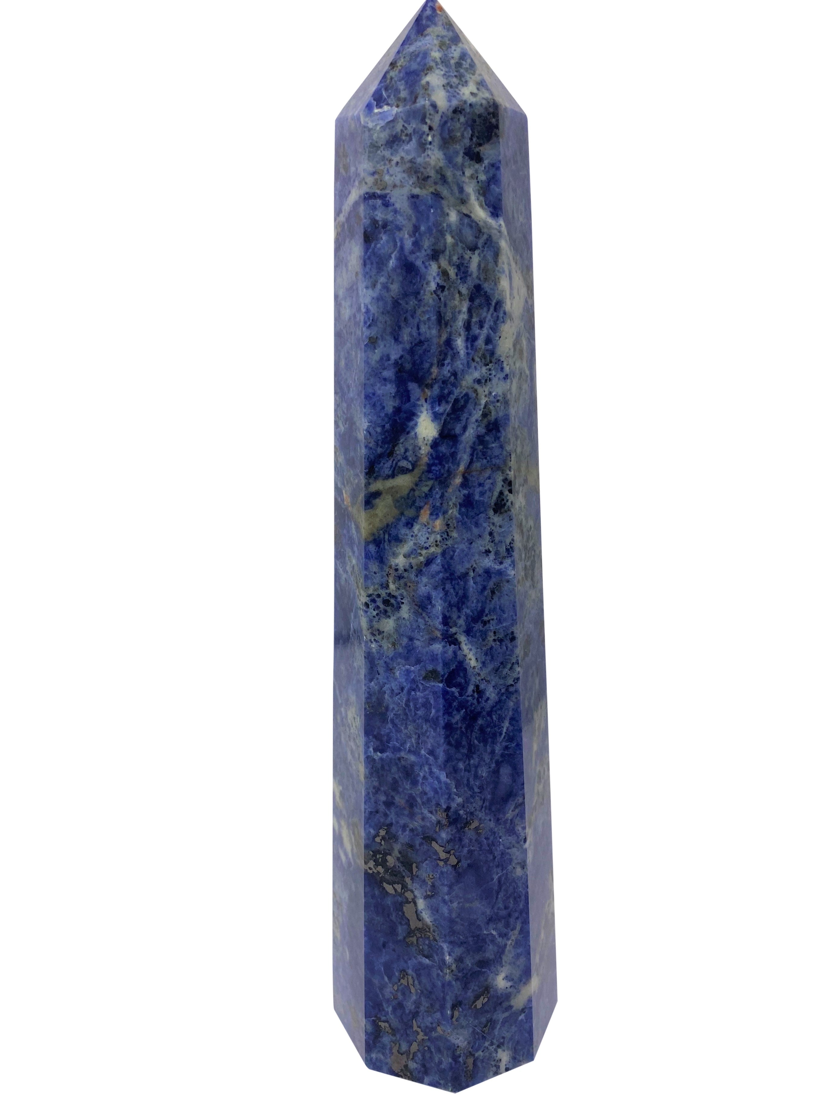Sodalite Large Tower Obelisk- J