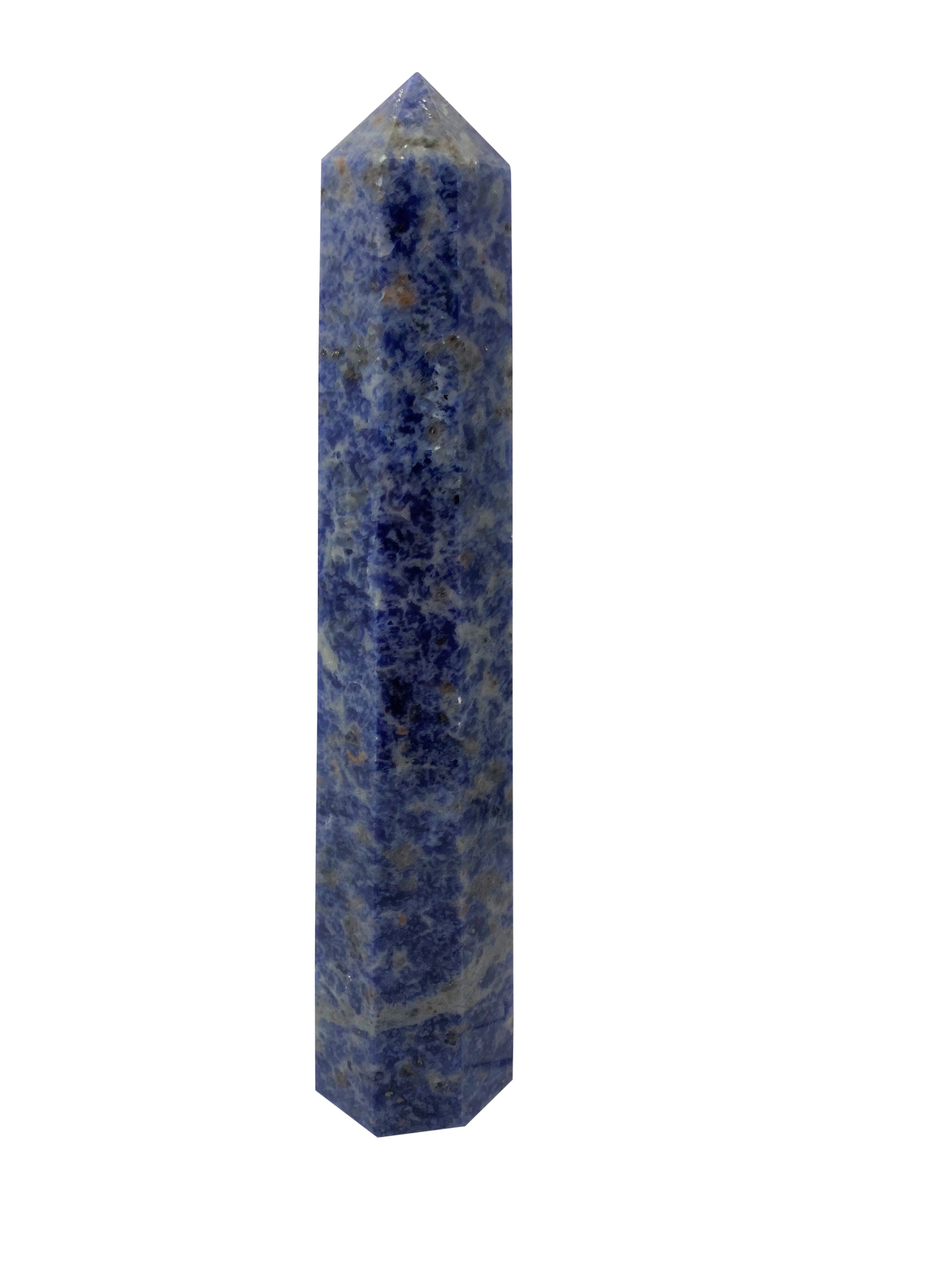 Sodalite Large Tower Obelisk- F