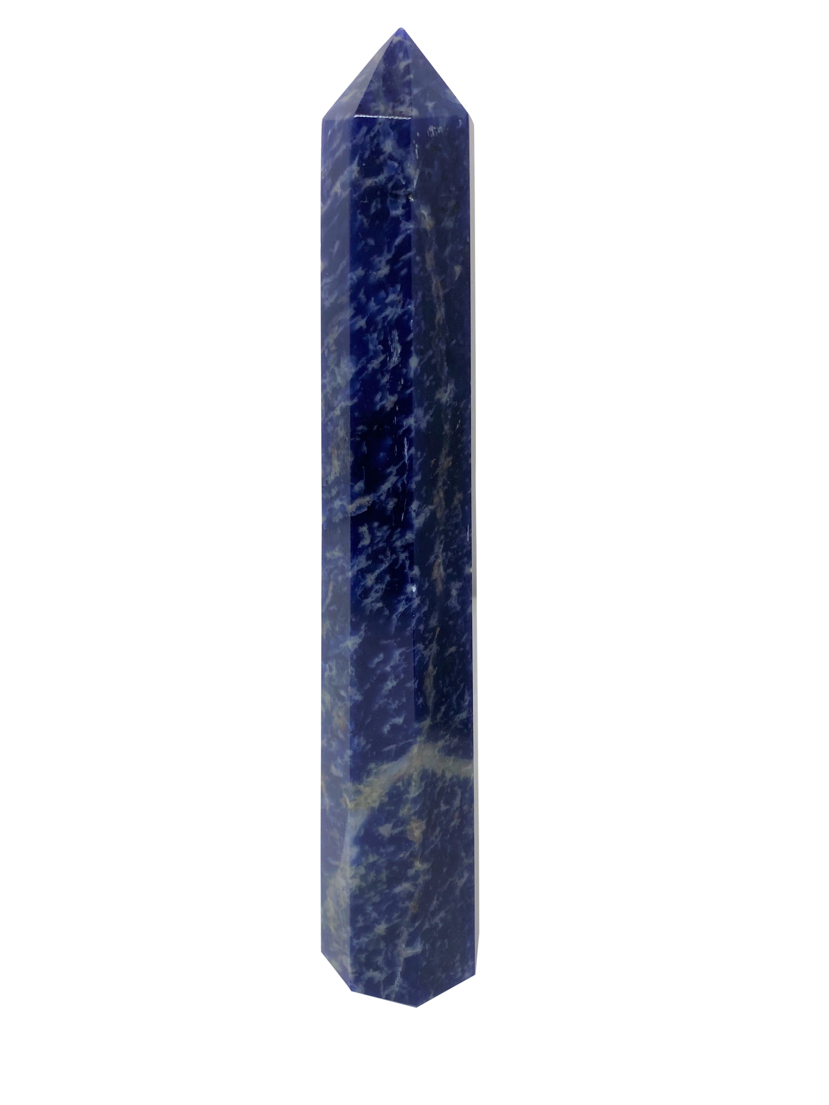 Sodalite Large Tower Obelisk- B