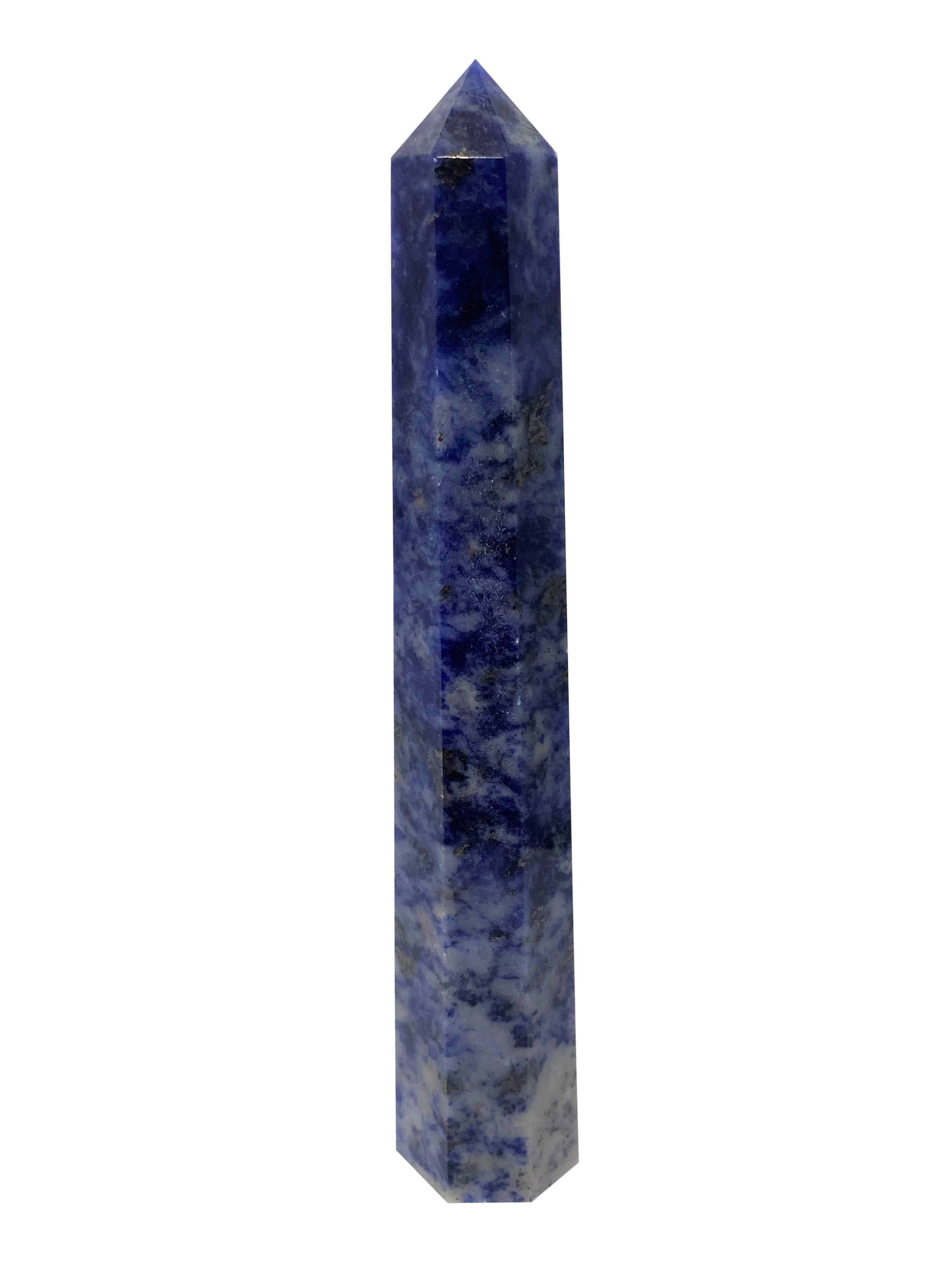 Sodalite Large Tower Obelisk- I