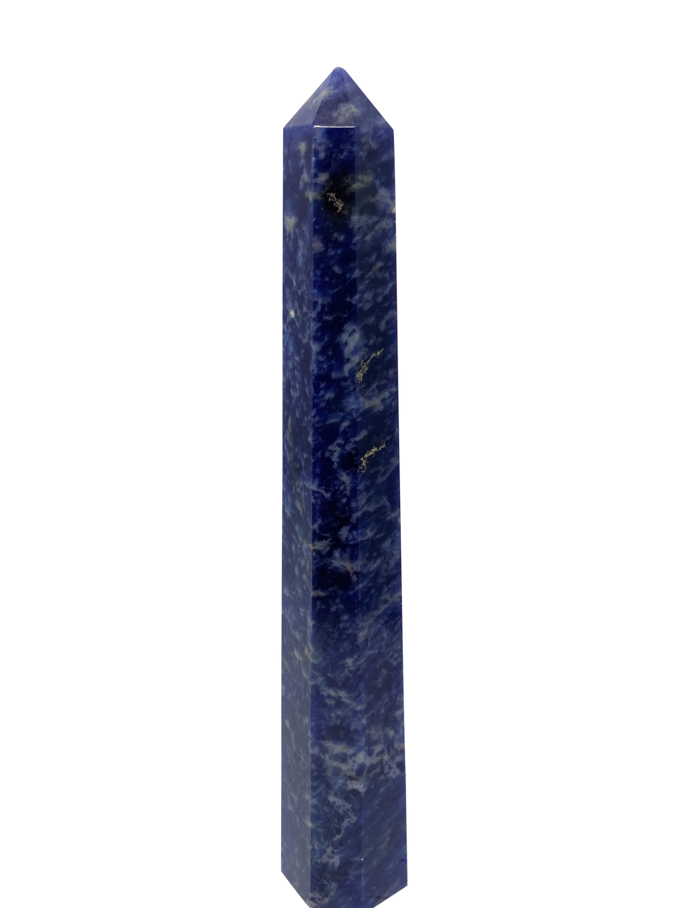 Sodalite Large Tower Obelisk- M