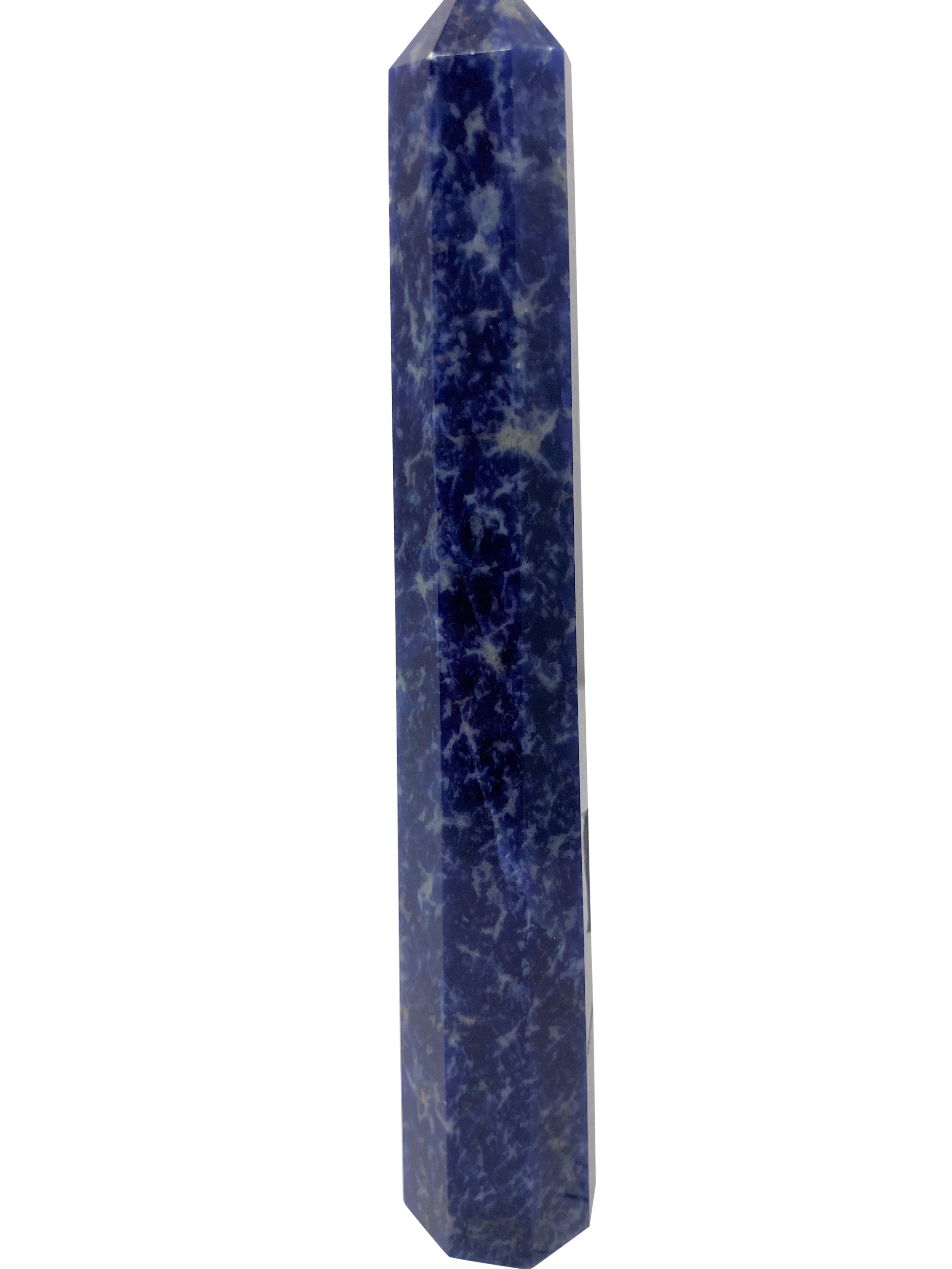 Sodalite Large Tower Obelisk- M