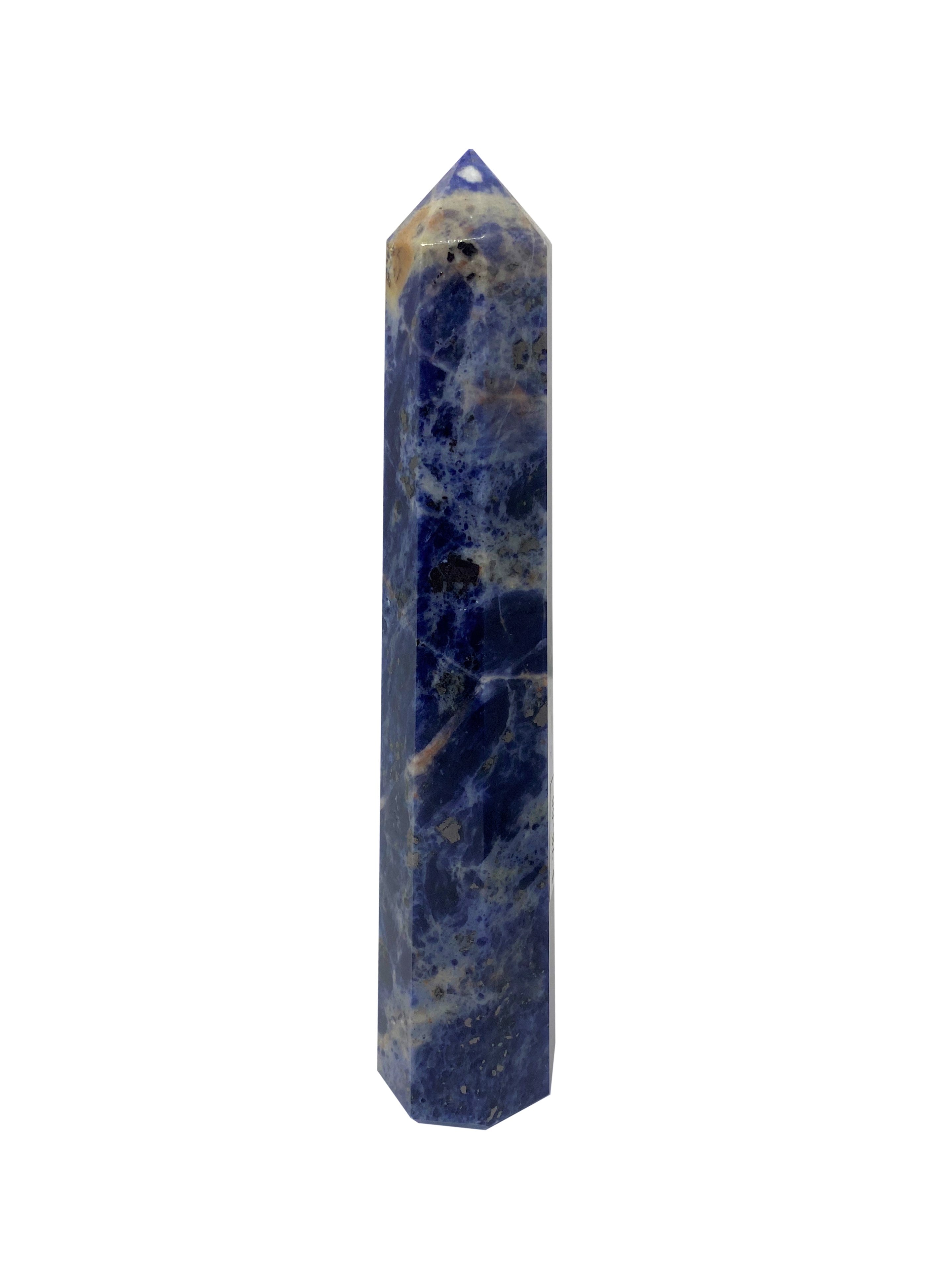 Sodalite Large Tower Obelisk- C