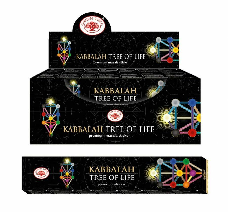 Kabbalah 144 Incense Sticks Green Tree