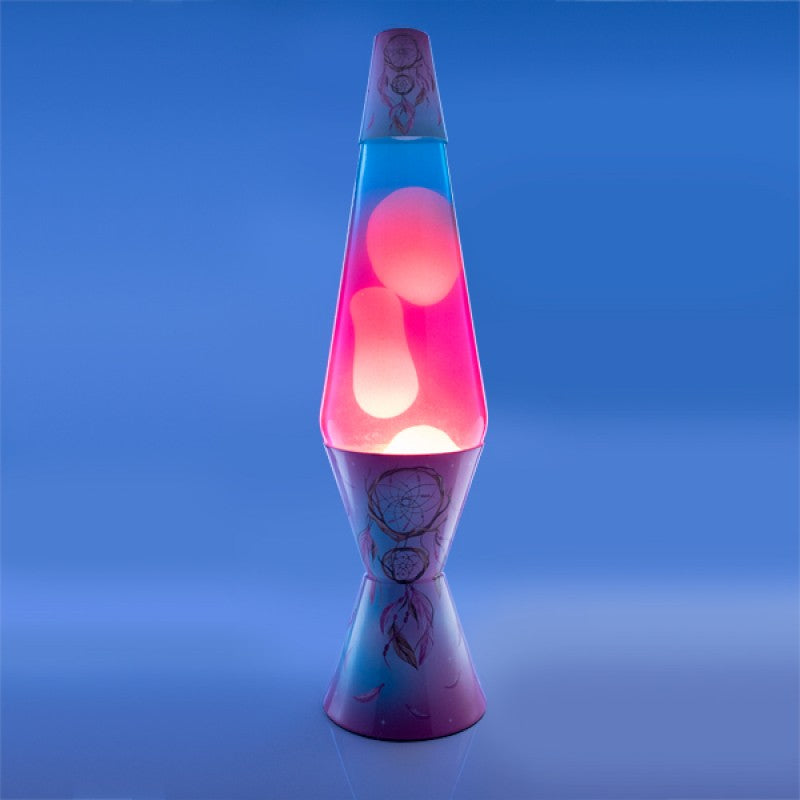 Dreamcatcher Diamond Glitter Lamp - Lava Volcano Lamp