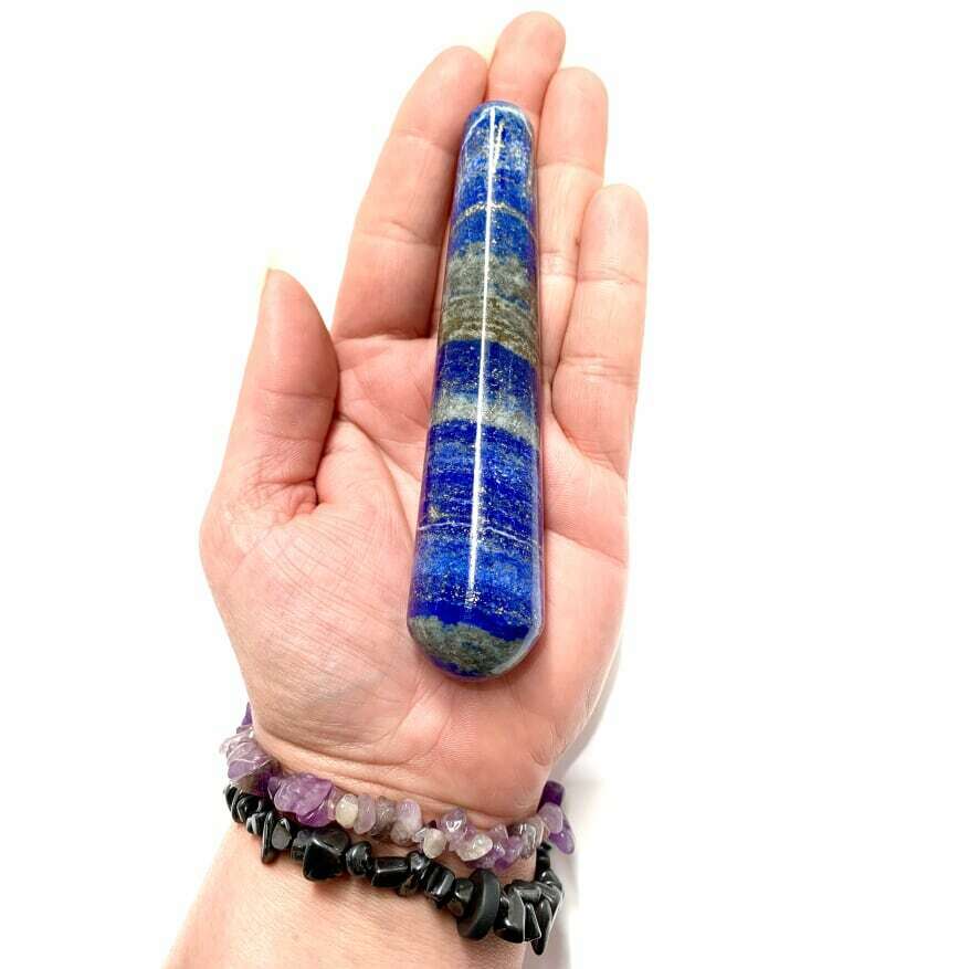 Lapis Lazuli Stone Massage Wand