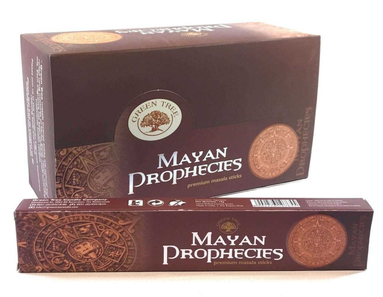 Mayan Prophecies 144 Incense Sticks Green Tree
