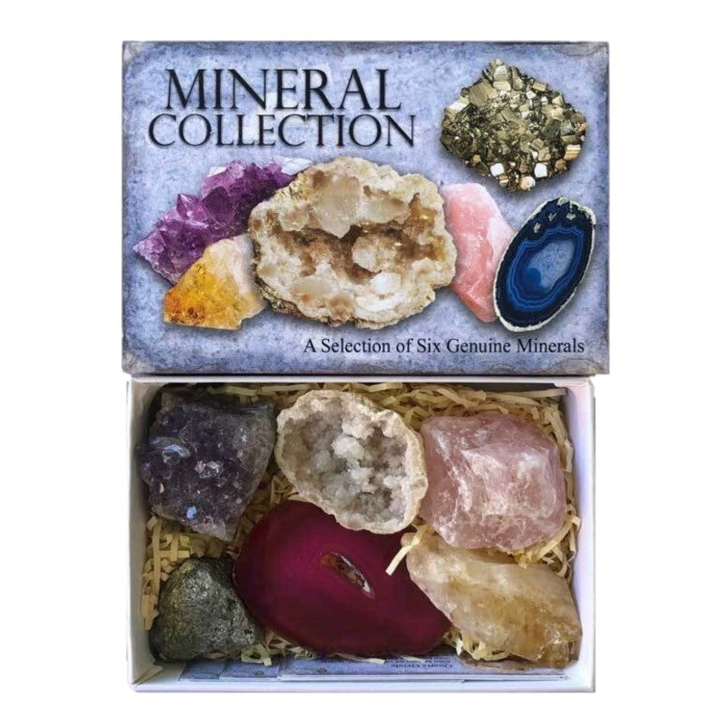 Selection of Six Genuine Minerals