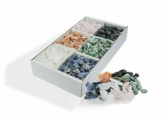 Mixed Bulk Natural Stones Crystal Gemstone Rough 1.2kg