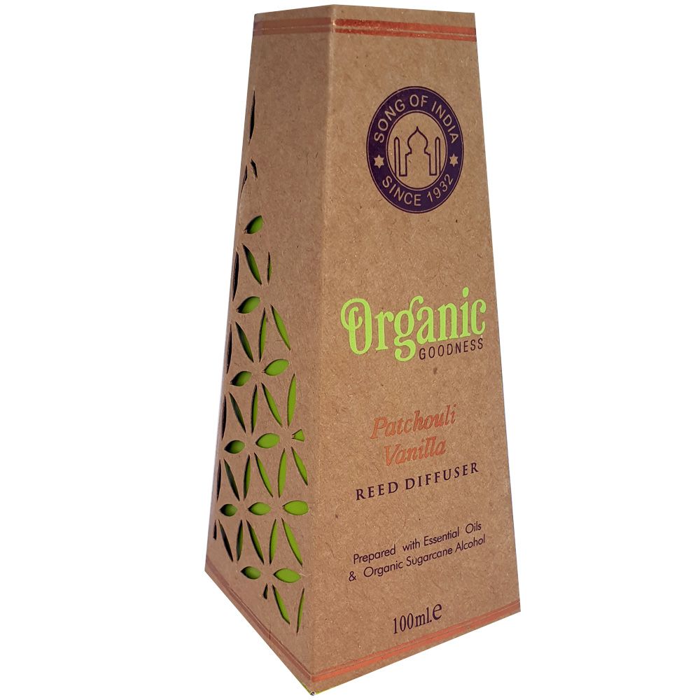 Organic Goodness Patchouli Vanilla Reed Diffuser 100ml