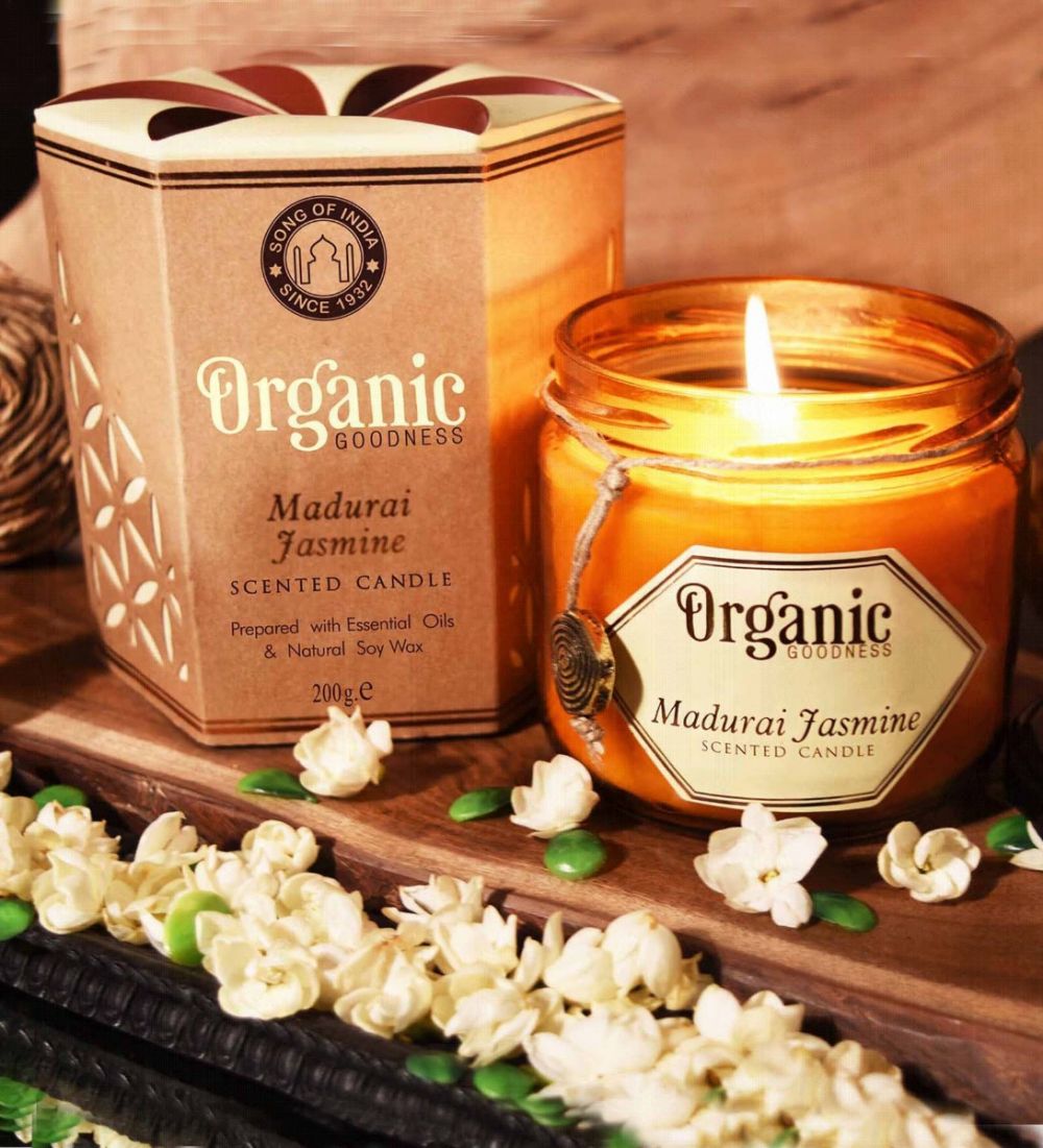 Organic Goodness Jasmine Soy Candle 200gms