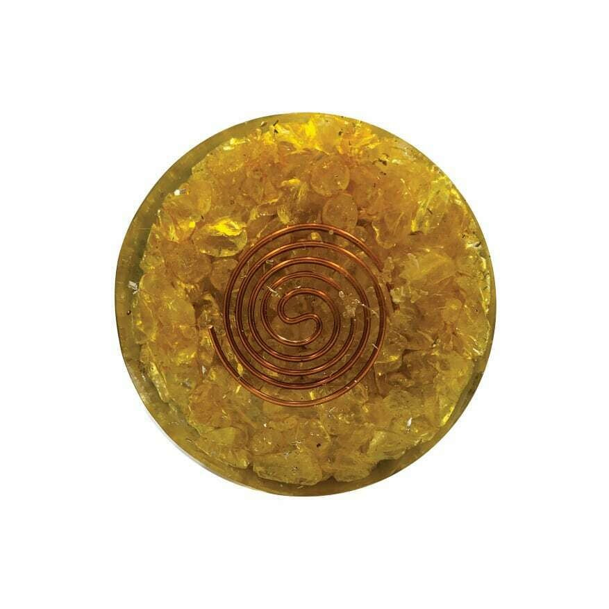 Citrine Orgonite Tower Buster