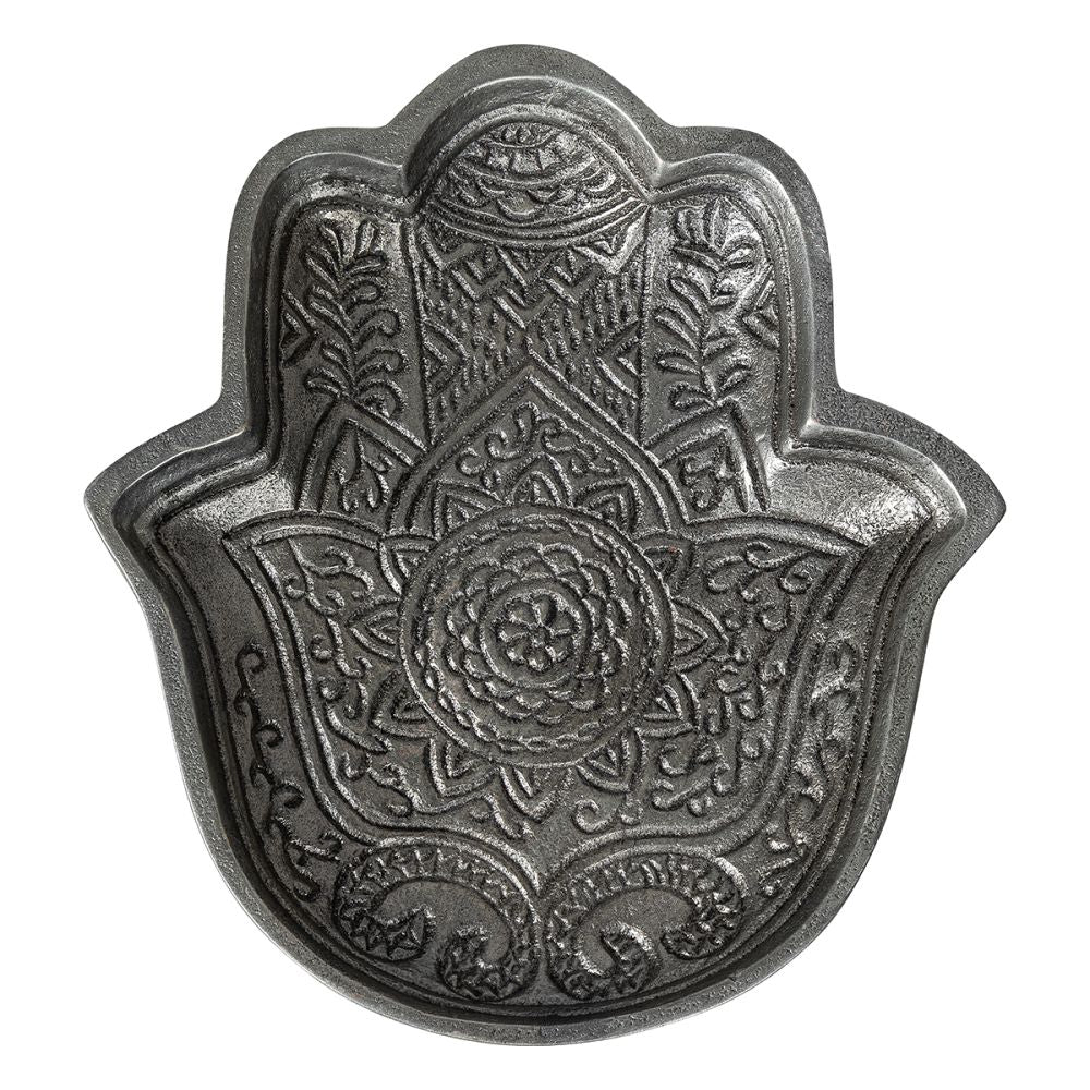 Zinc Hamsa Hand Aluminium Bowl
