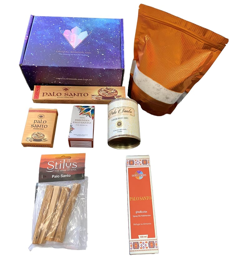 Palo Santo Clearing & Cleansing Hamper Gift Set