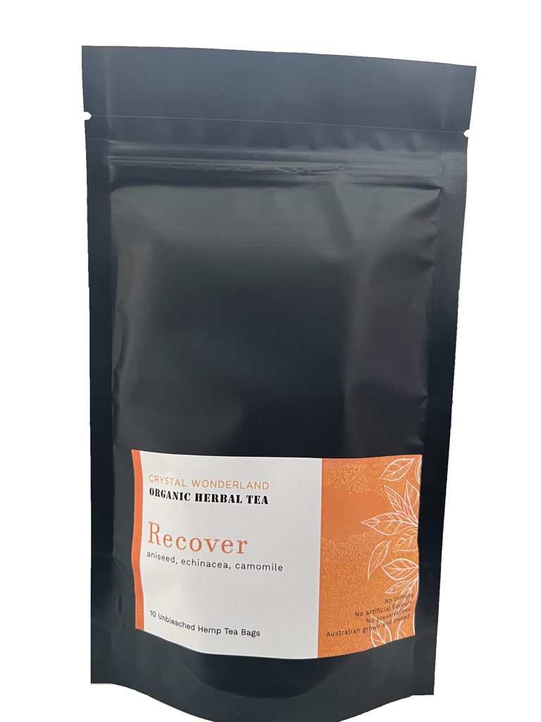 Crystal Wonderland Organic Herbal Tea - Recover