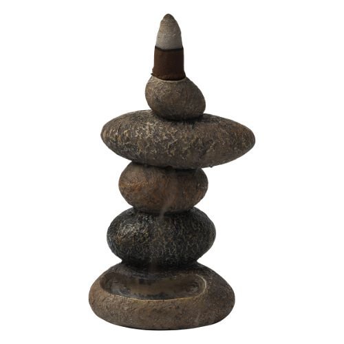 Rock Stack Backflow Incense Burner