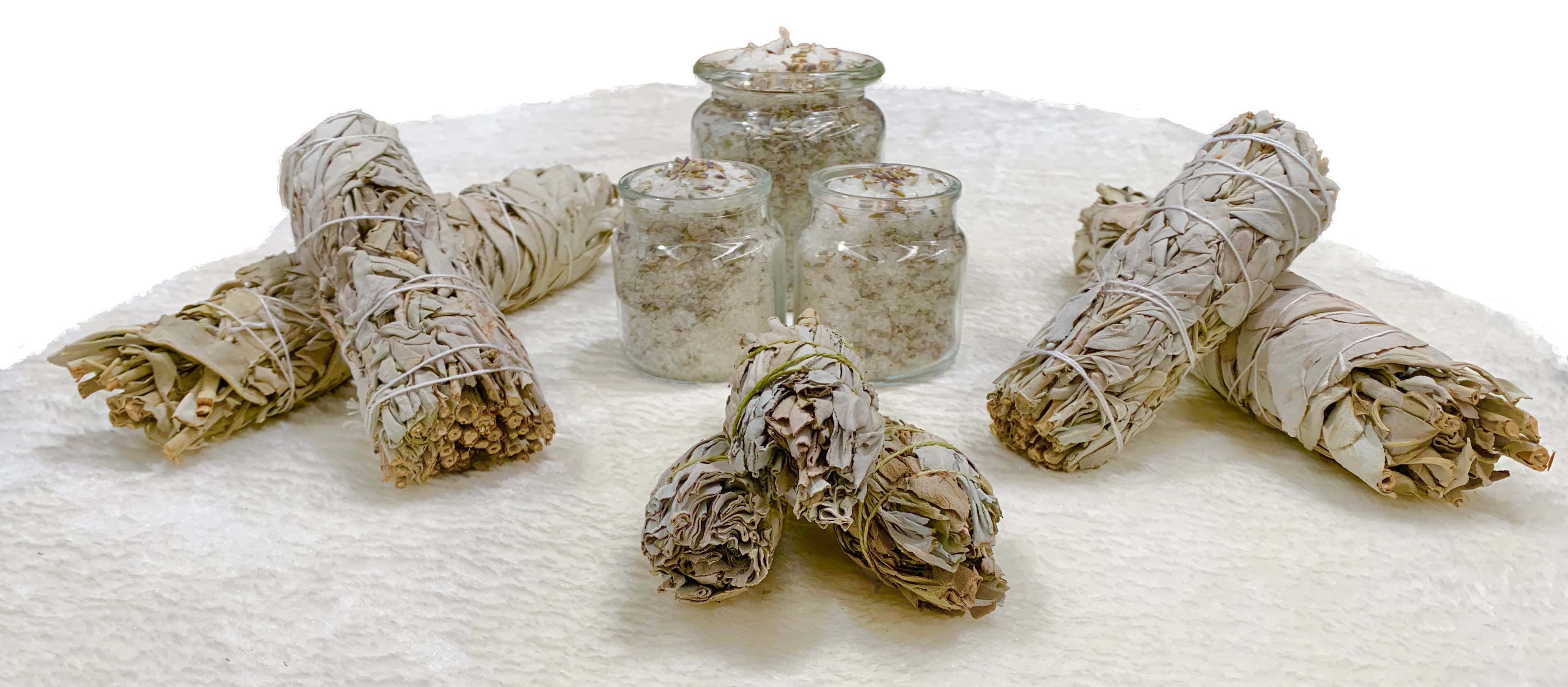 Californian White Sage Cleasing Salt Bath Soak