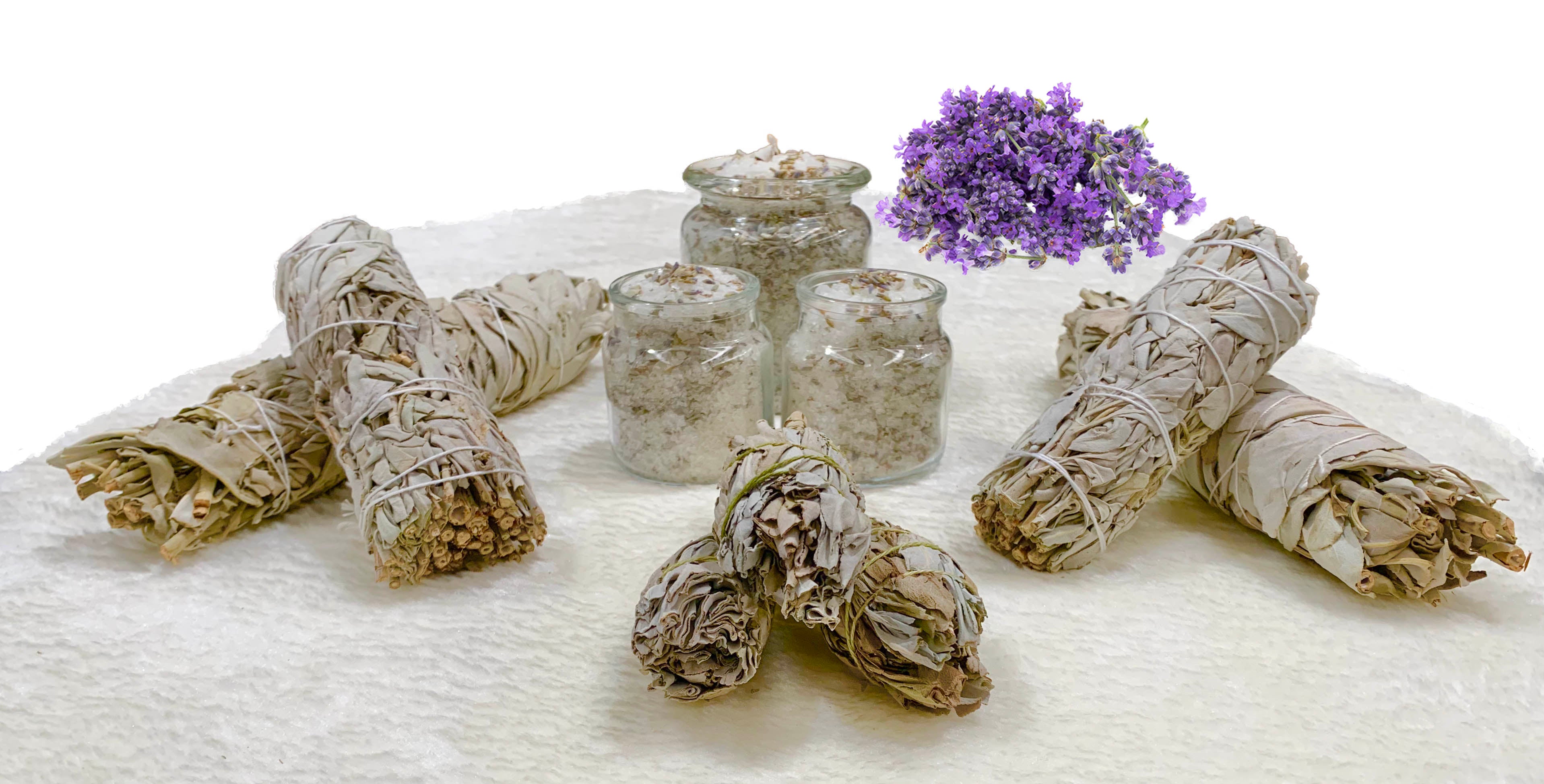 Lavender & Californian White Sage Calming Salt Bath Soak