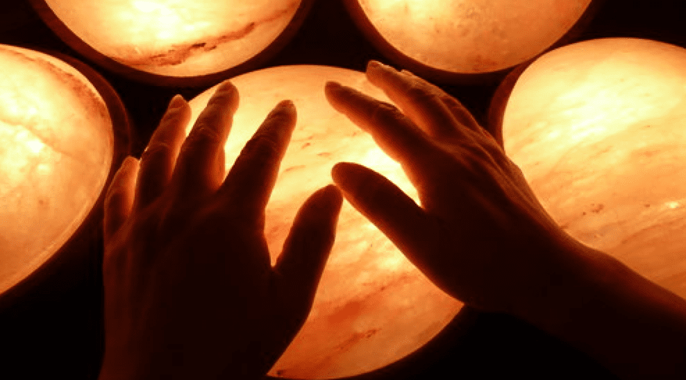 Himalayan Foot Detox Pad Salt Lamp